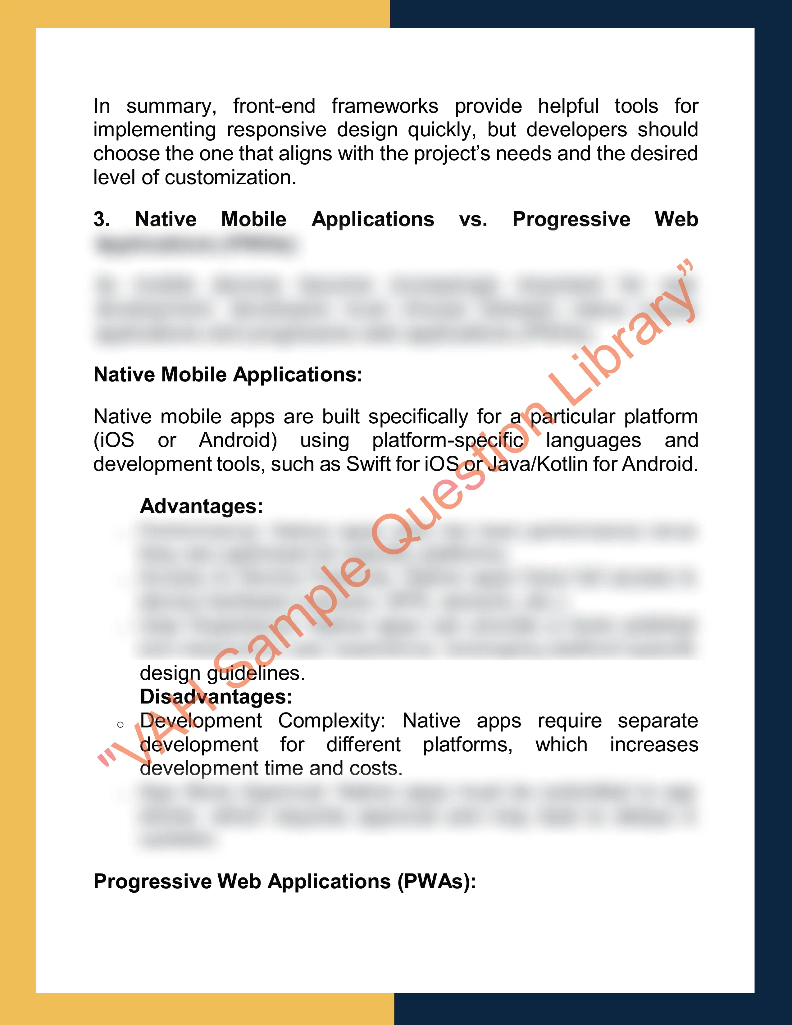 Assignment sample solution of SIT208 -  Web and Mobile Application Development 4