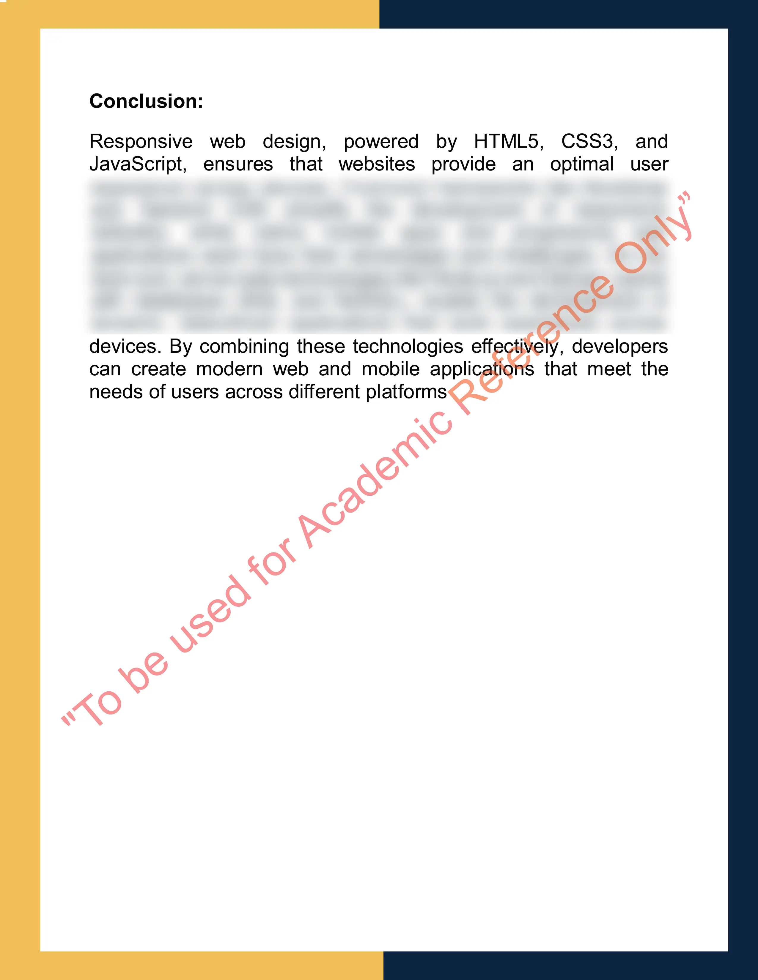 Assignment sample solution of SIT208 -  Web and Mobile Application Development 7
