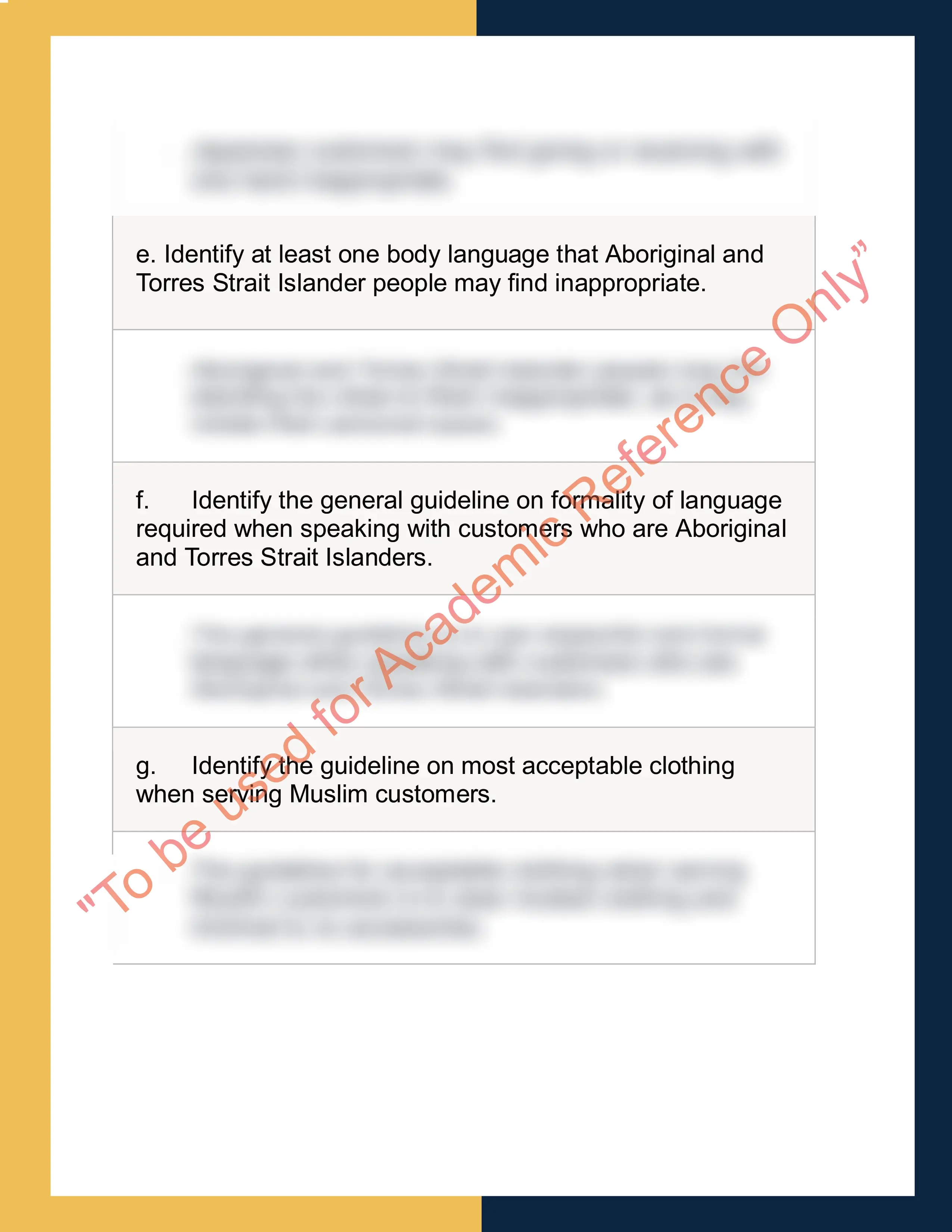 Sample Solution for SITXCCS015-Enhance Customer Service Experiences 3