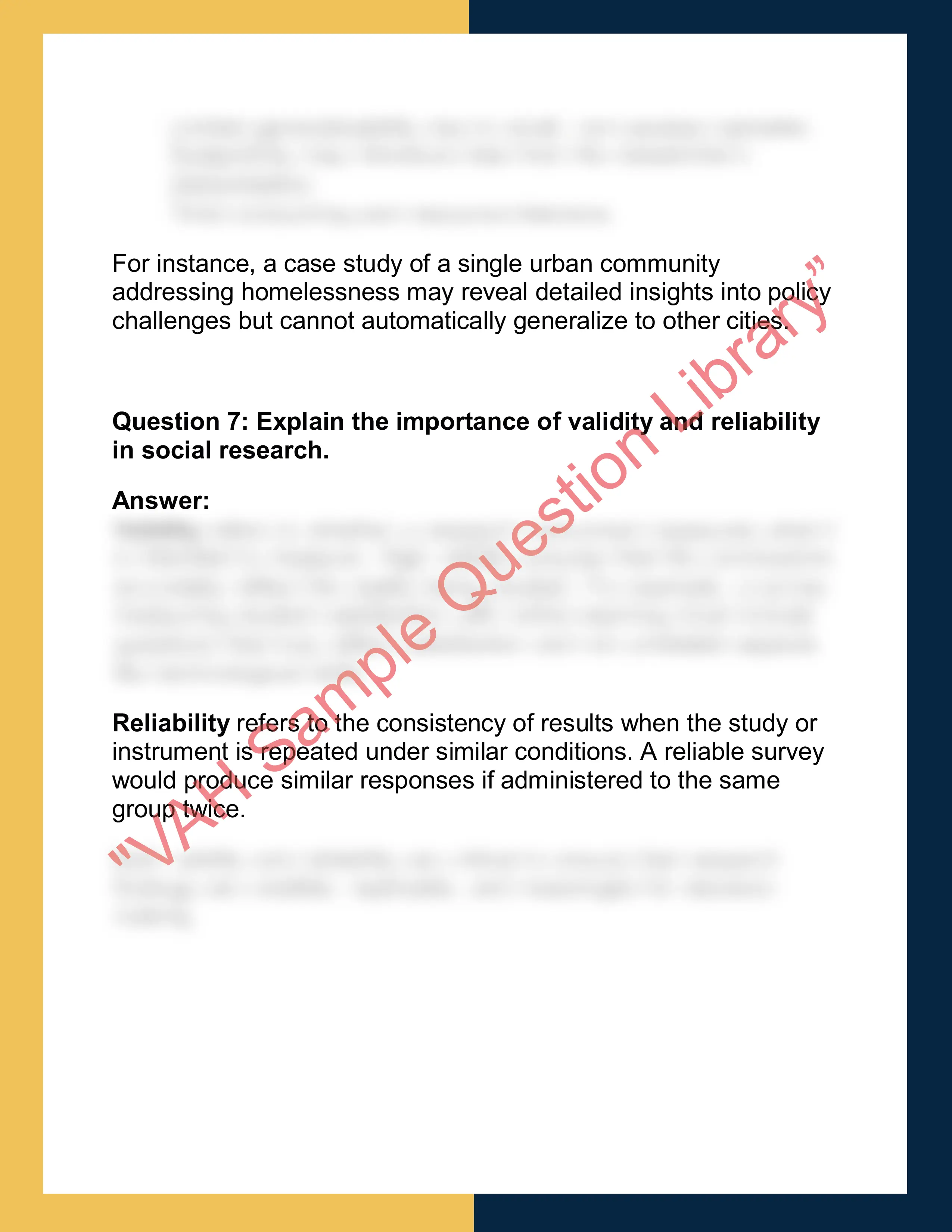 SOC201 – Social Research Methods  Report 4