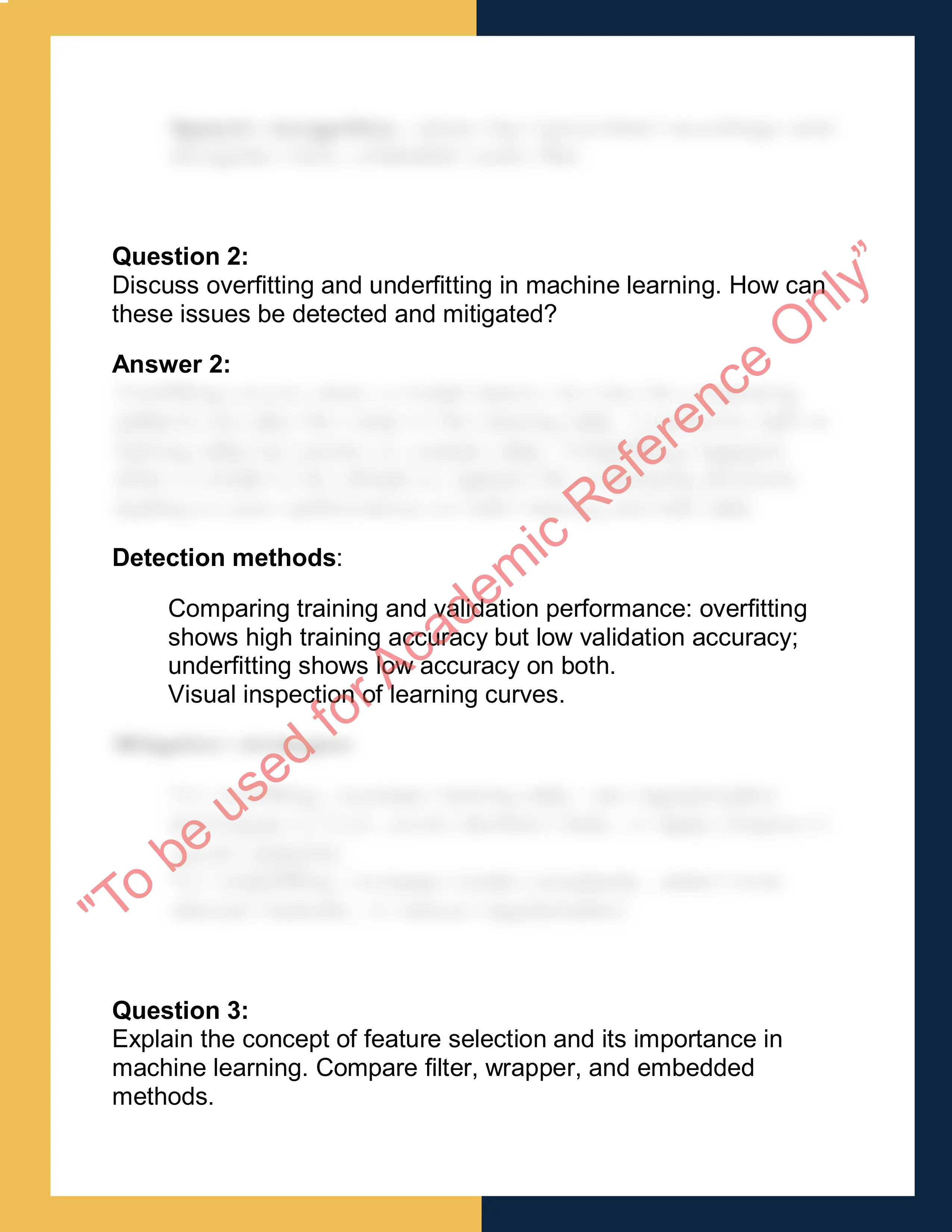 ST443 – Machine Learning & Data Mining 1