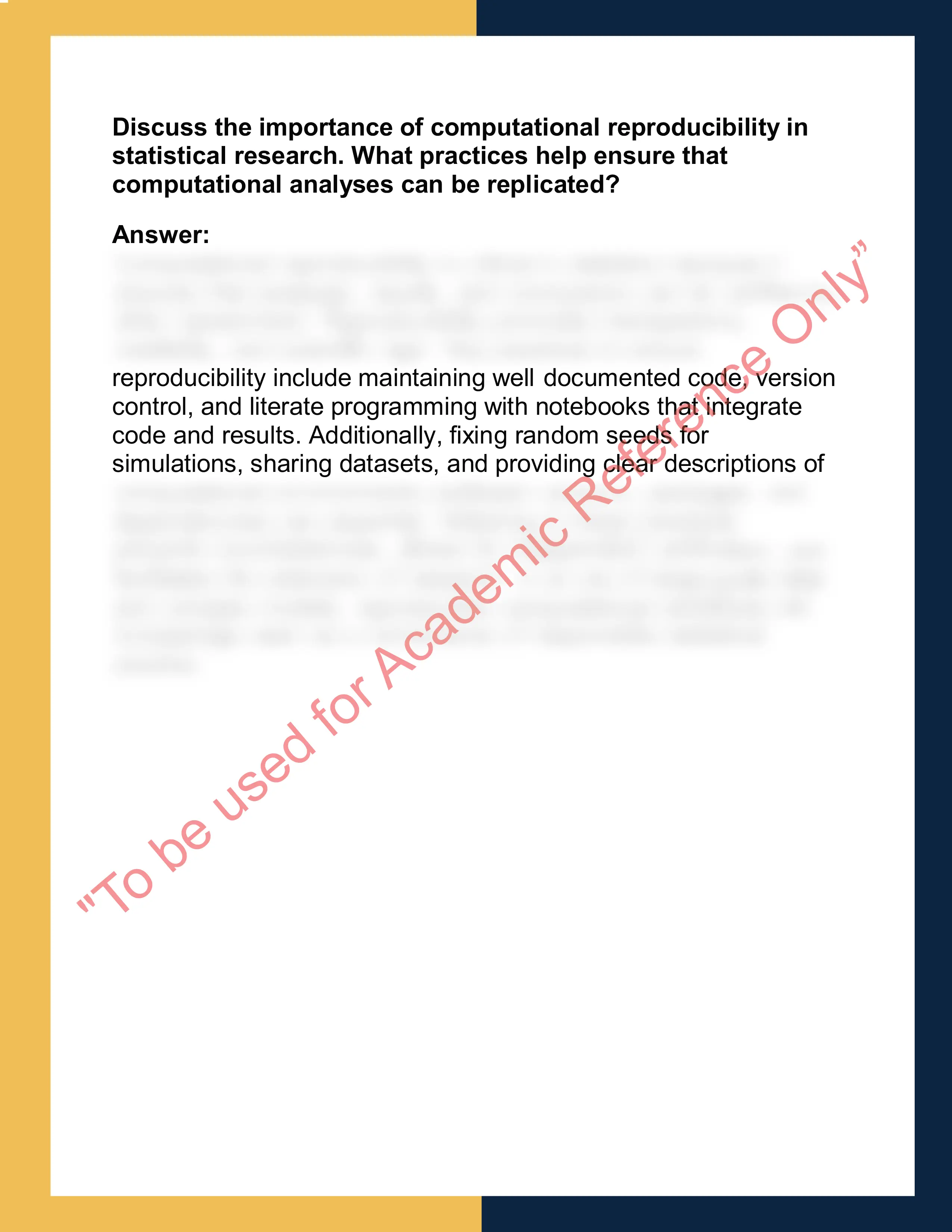 ST444 – Computational Methods in  Statistics 5