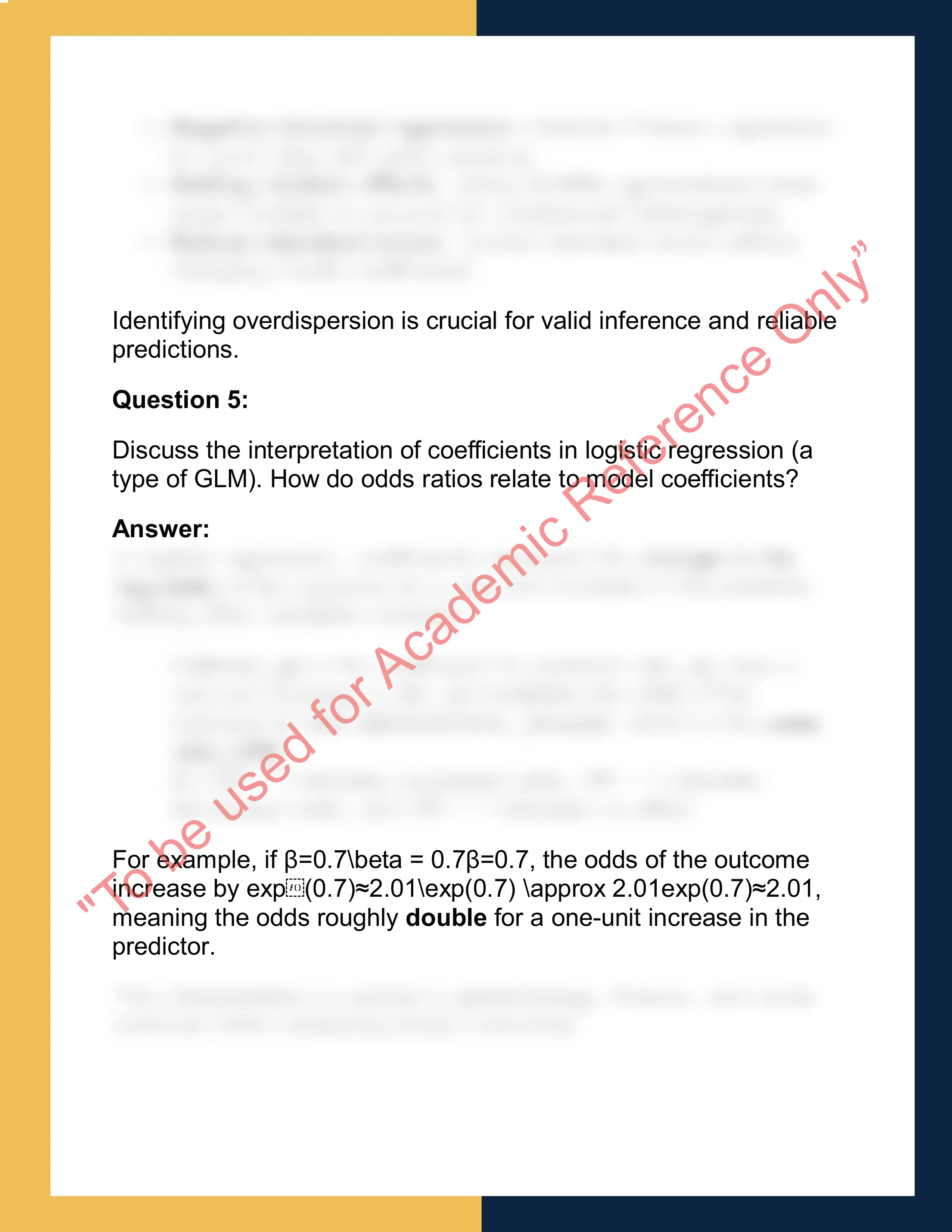 ST447 – Generalized Linear Models 3