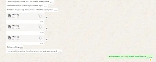 customer support team