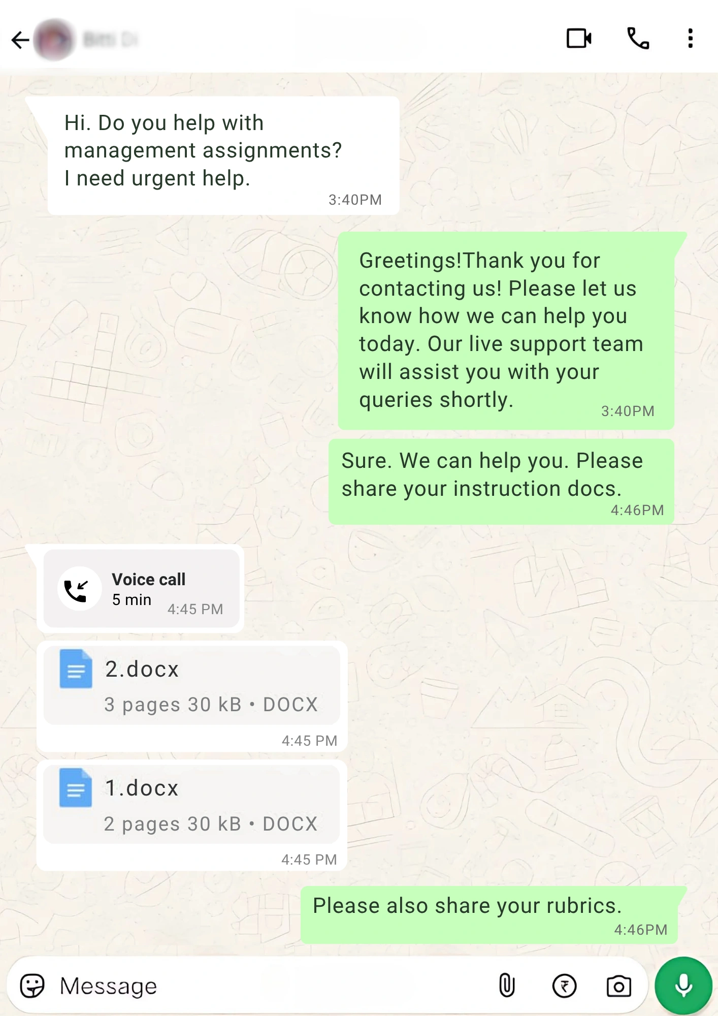 Contribute to organisation Development