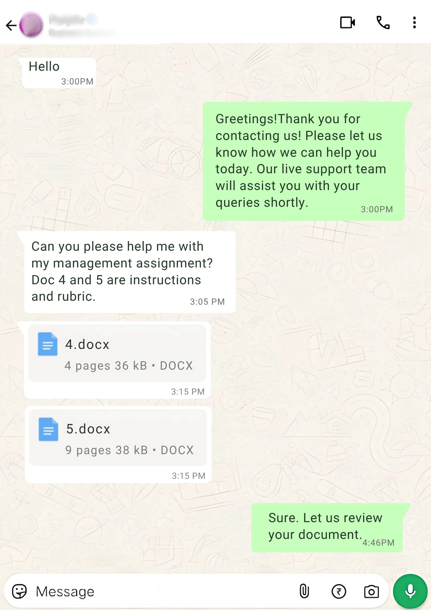 Contribute to organisation Development