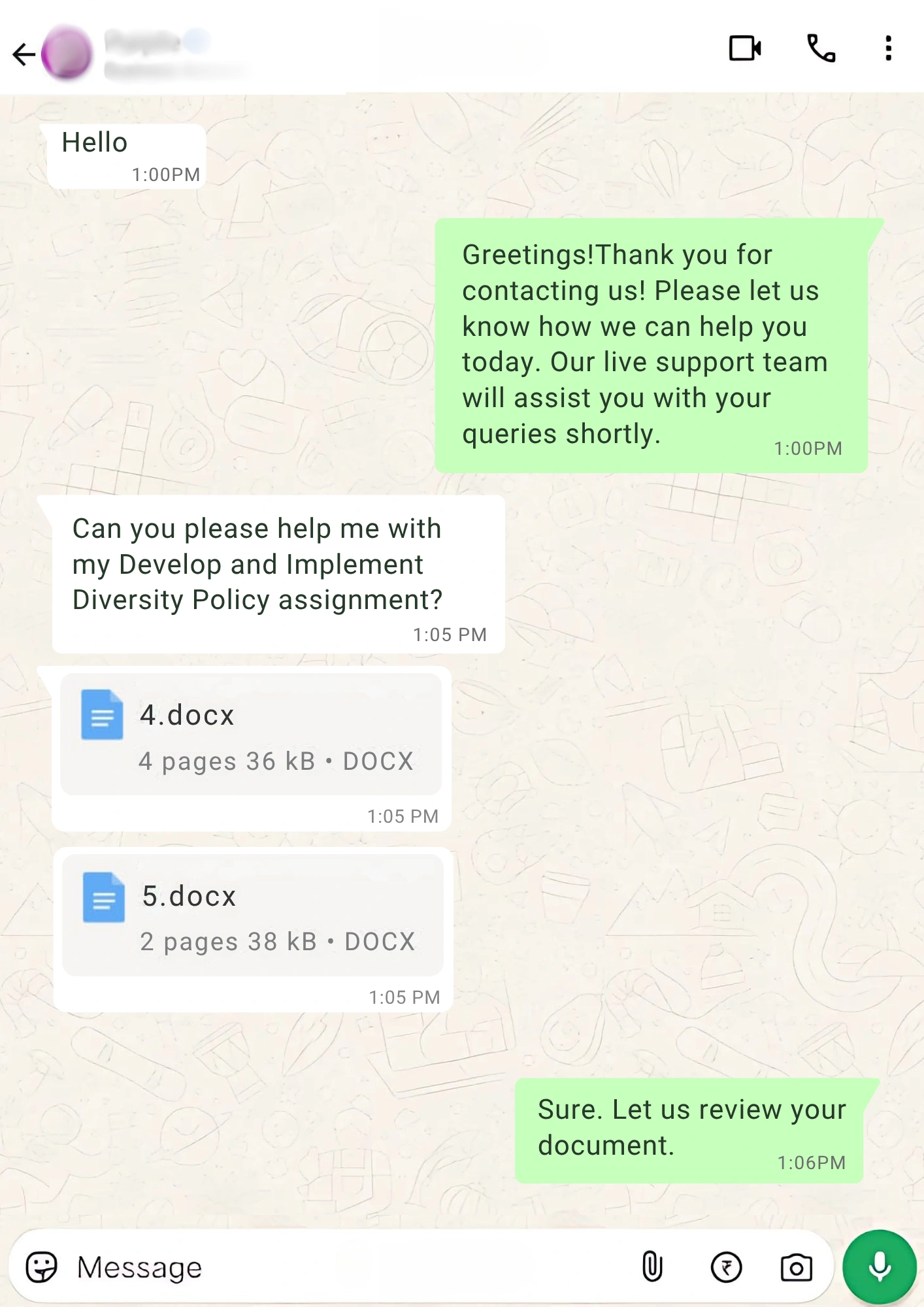 Develop and Implement Diversity Policy