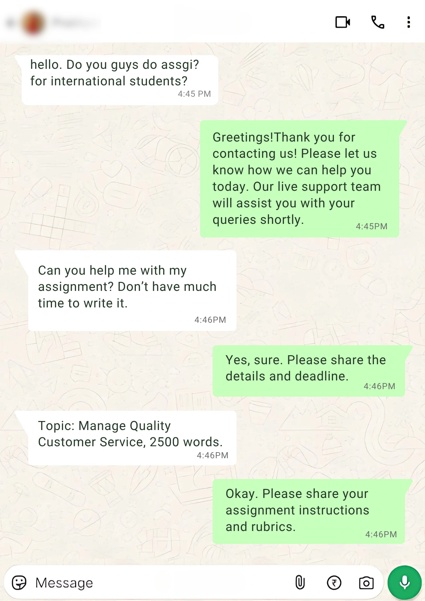 Manage Quality Customer Service
