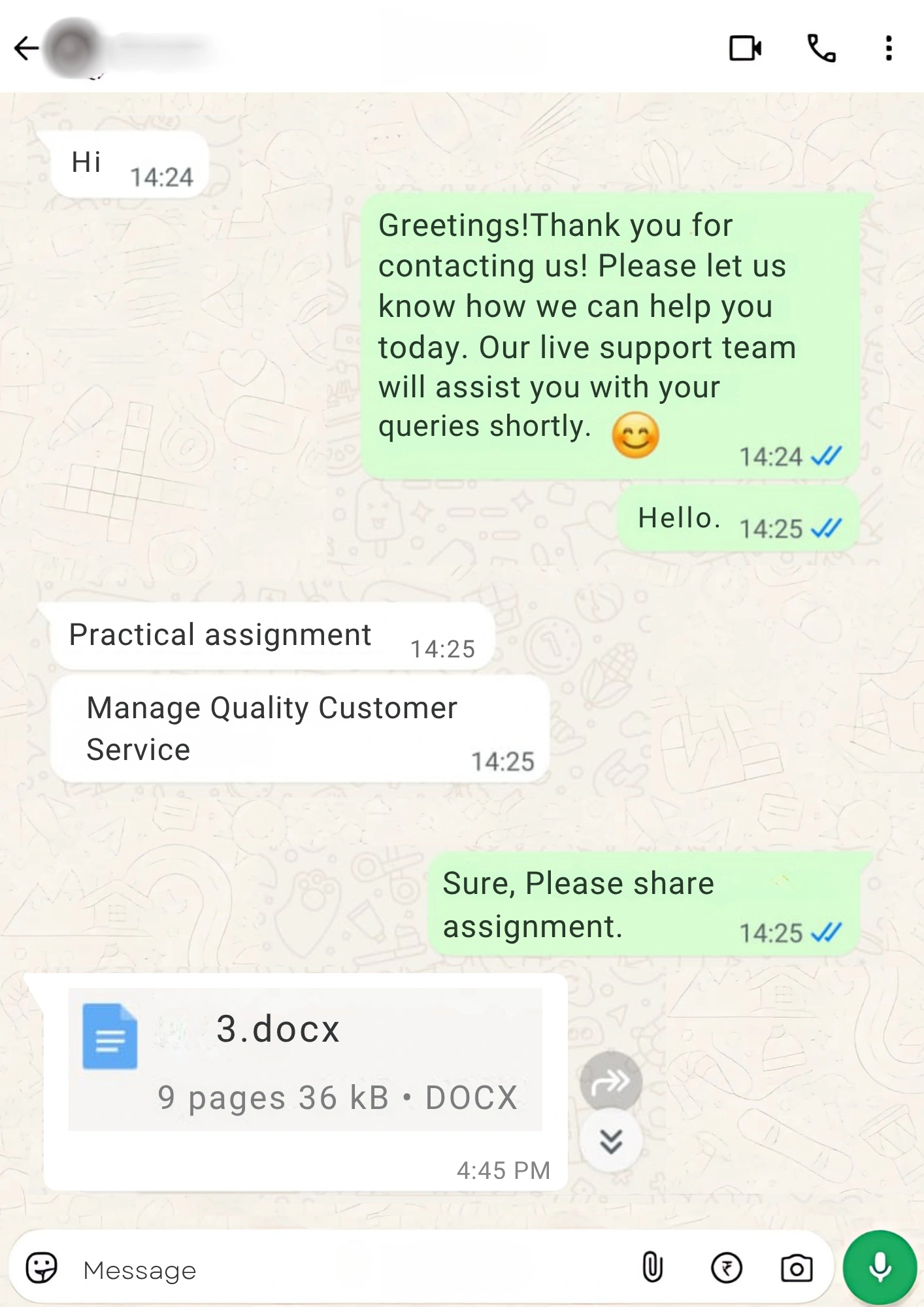 Manage Quality Customer Service