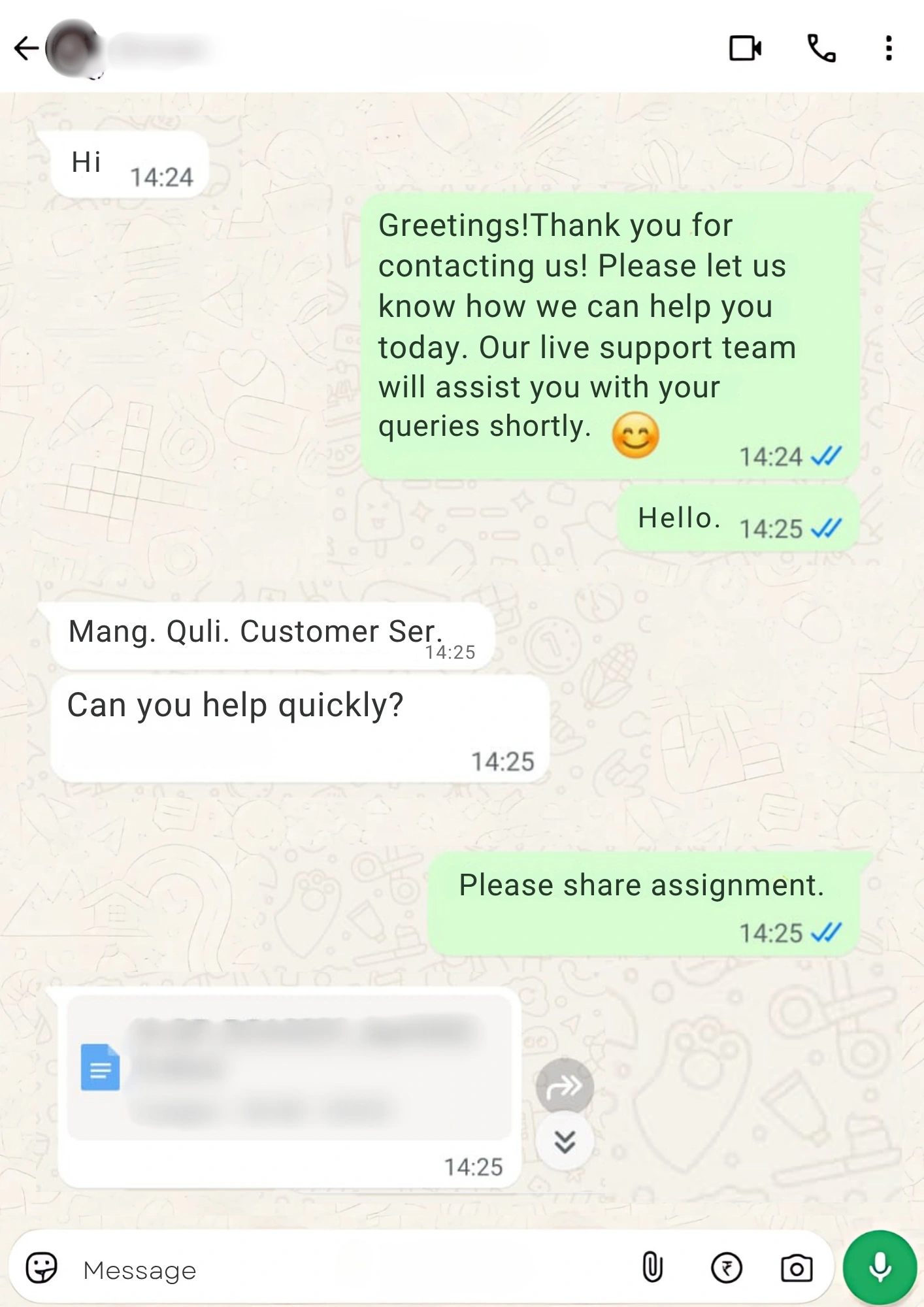 Manage Quality Customer Service