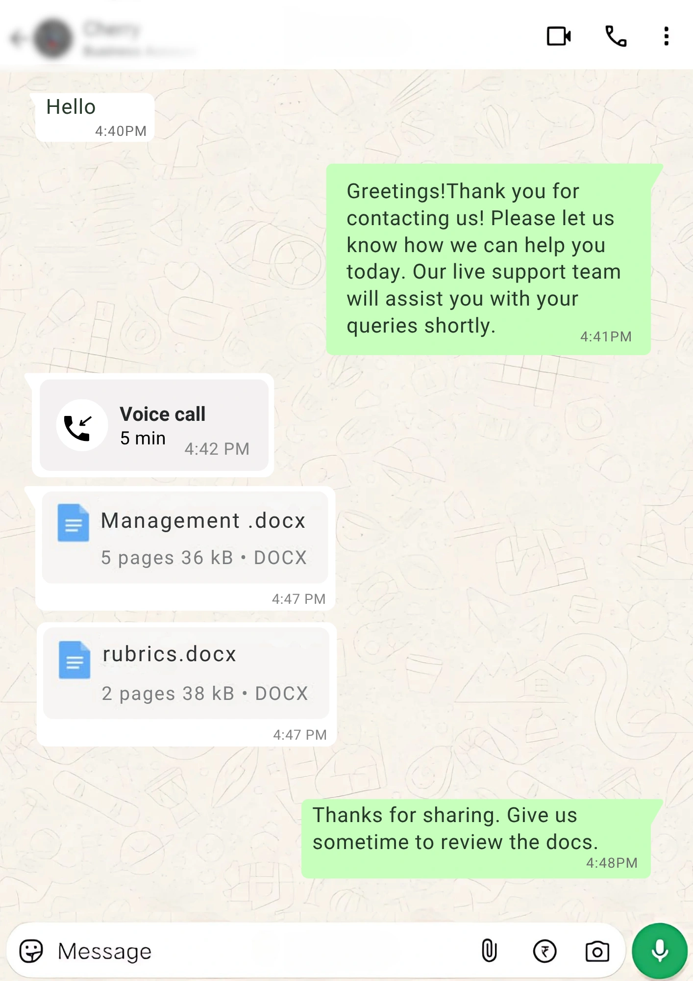 Management in Business Context