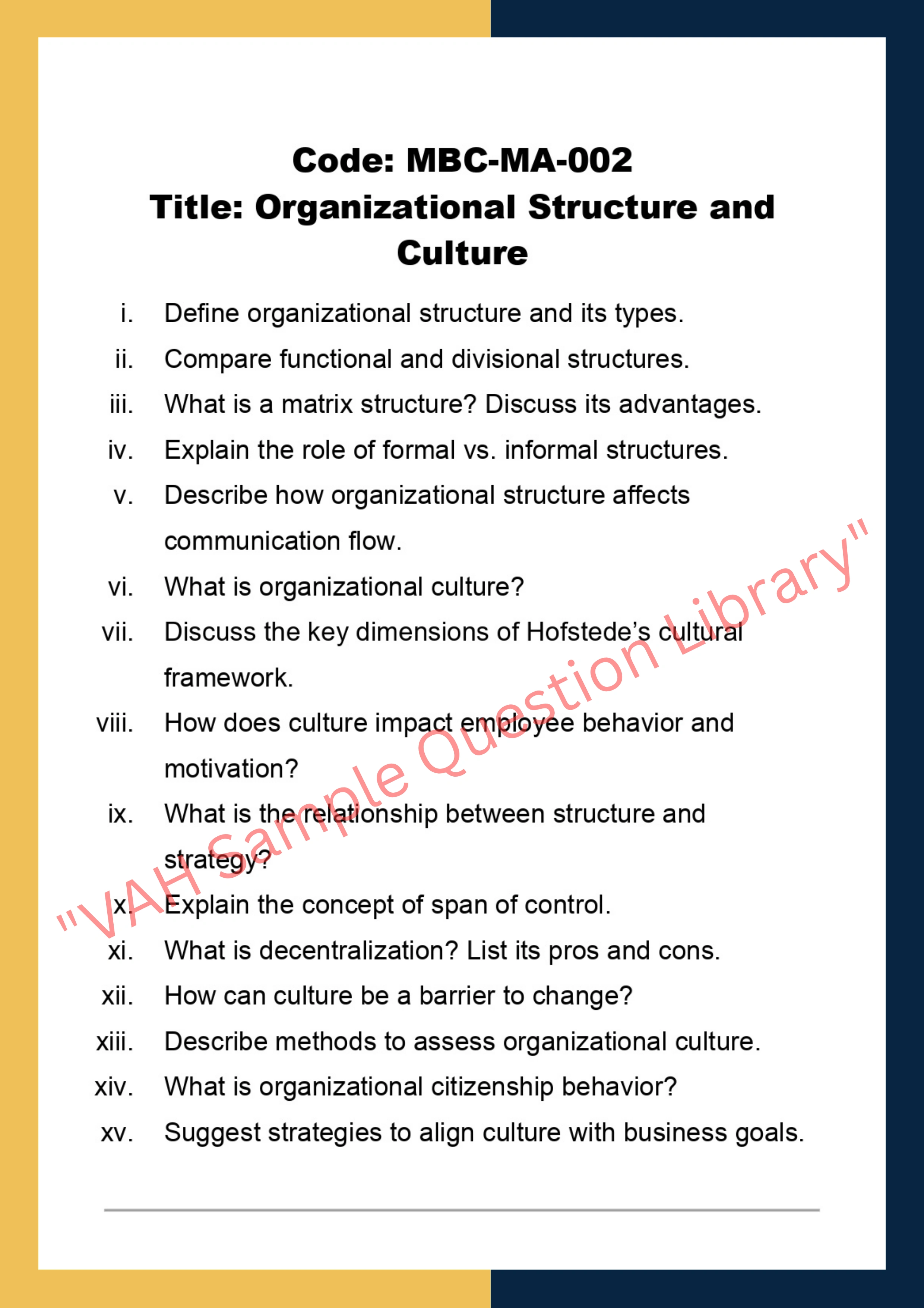 Management in Business Context