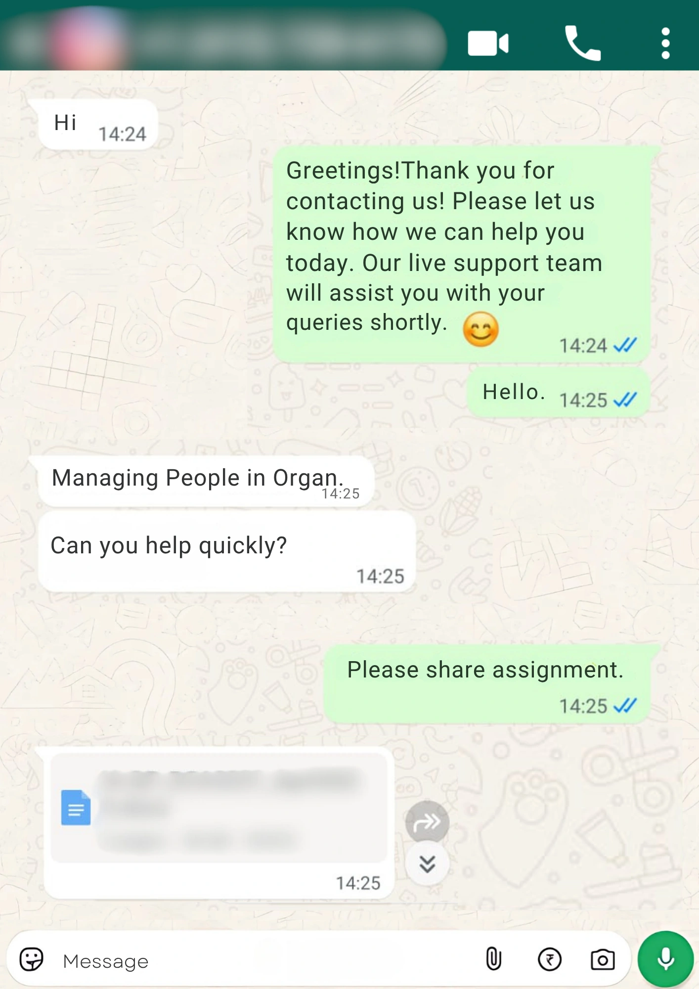 Managing People in Organisation