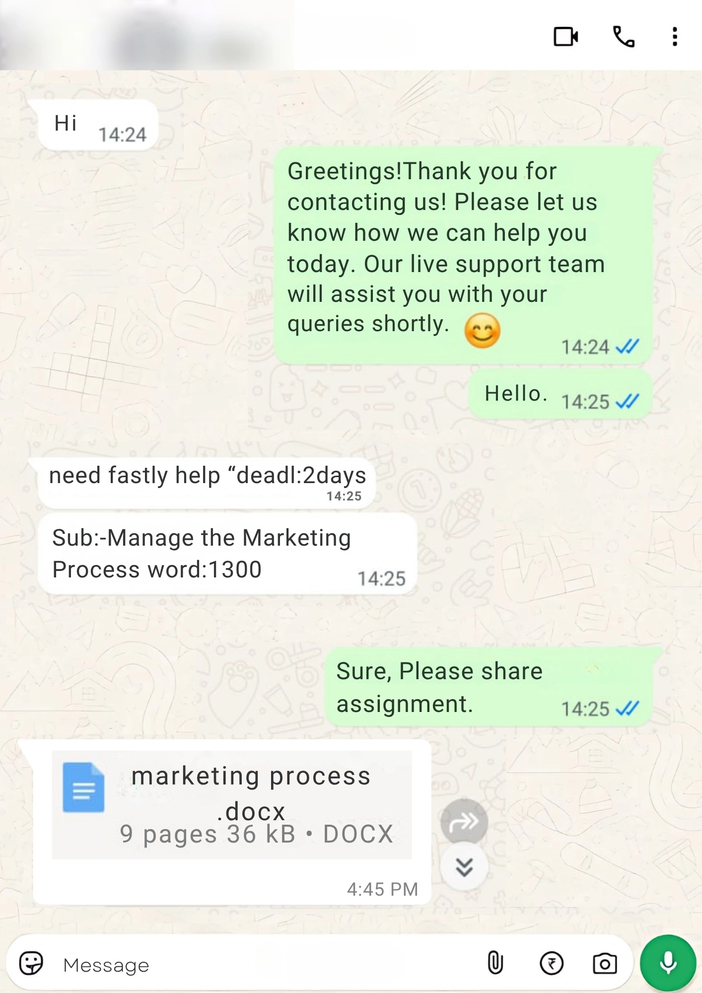 Manage the Marketing Process