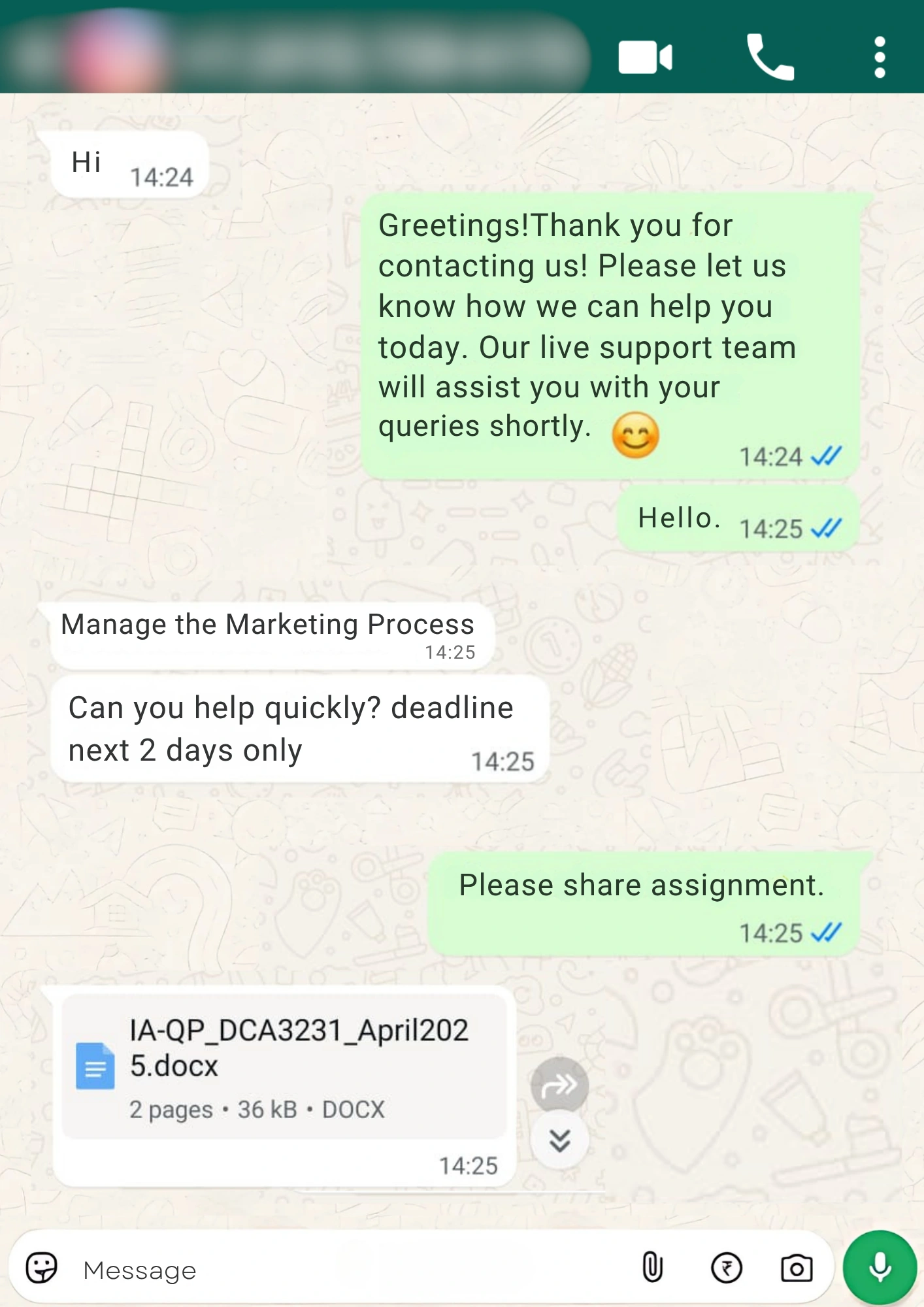 Manage the Marketing Process
