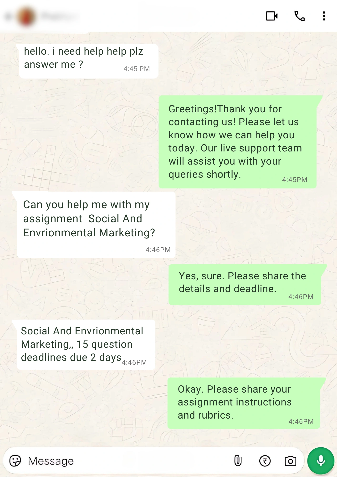 Social And Environmental Marketing