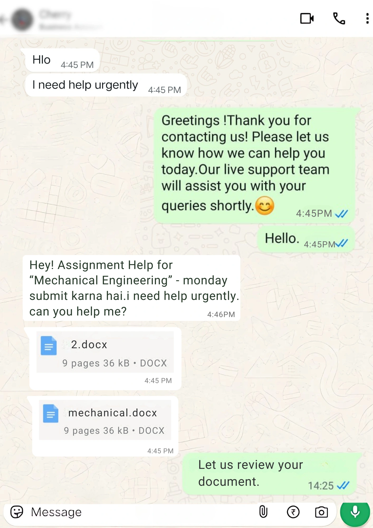 Mechanical Engineering