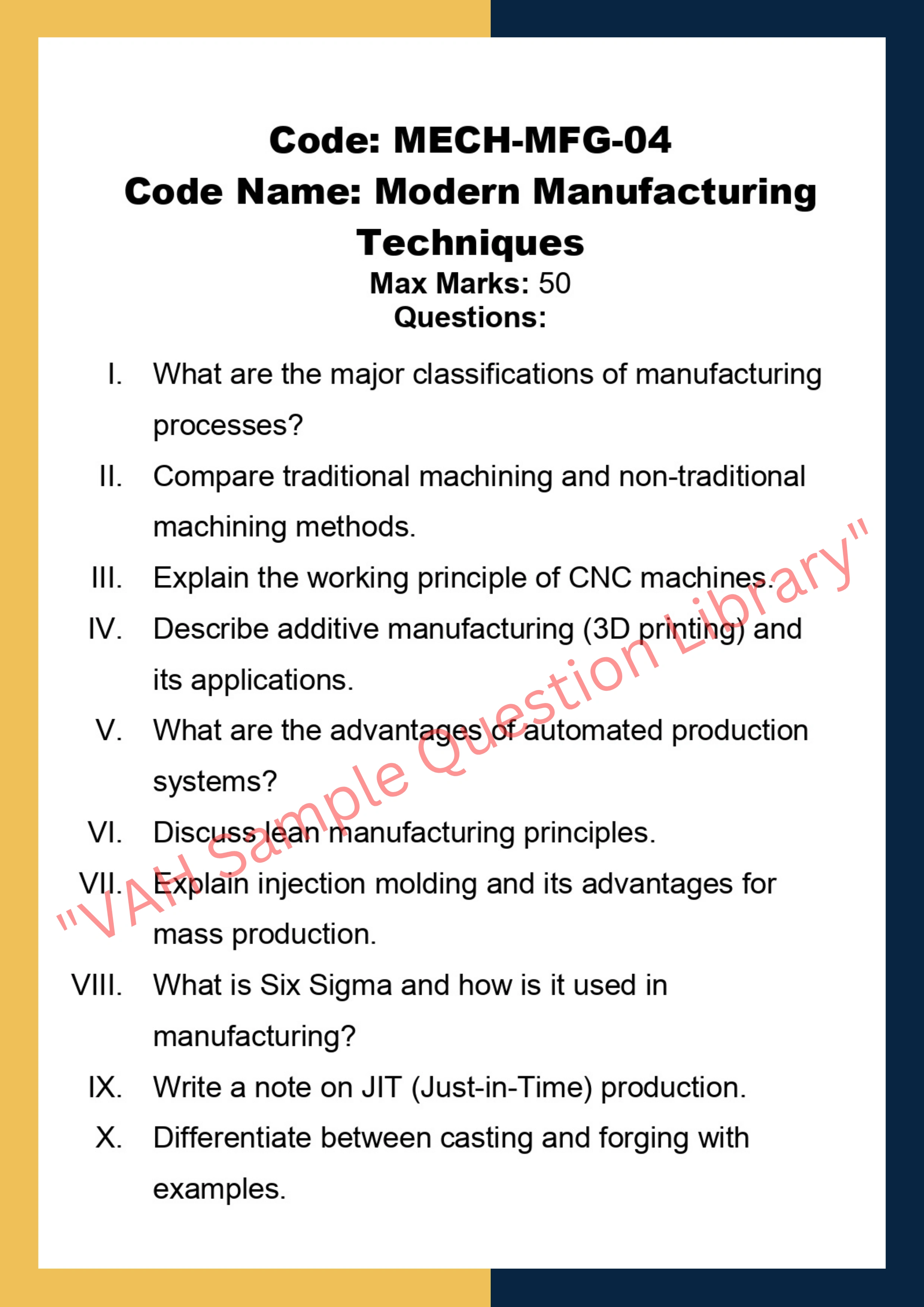 Mechanical Engineering