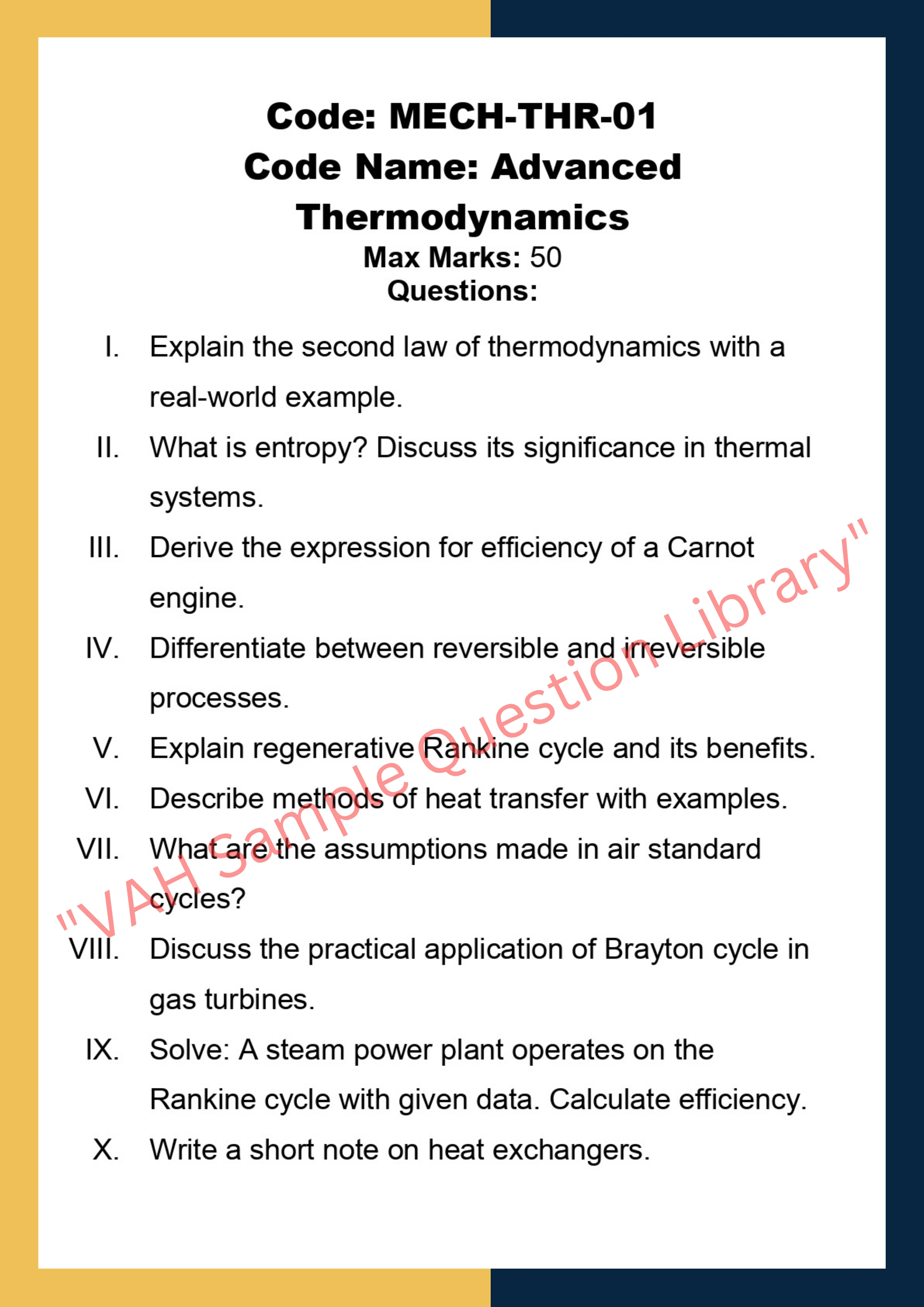 Mechanical Engineering