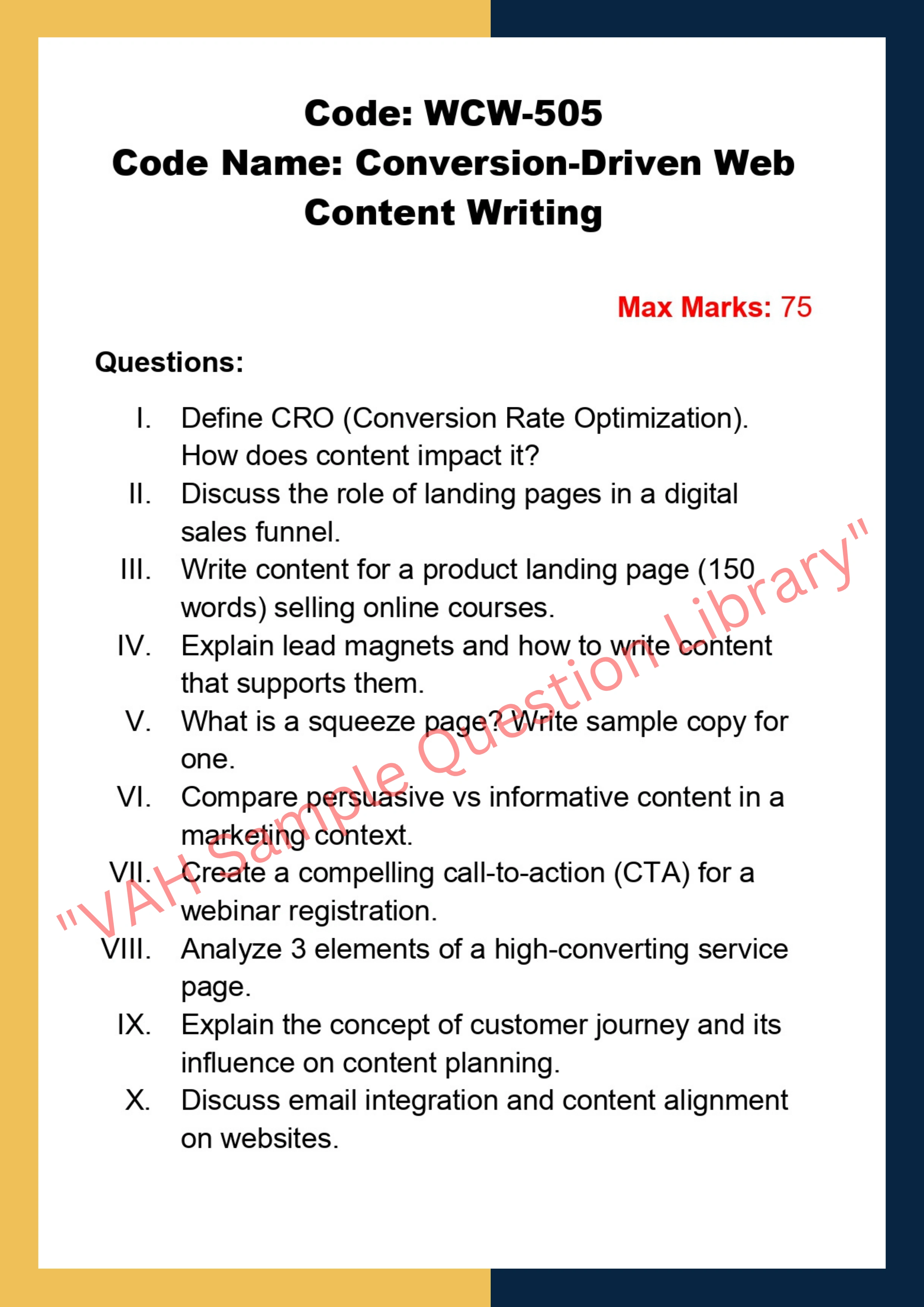 website content writing