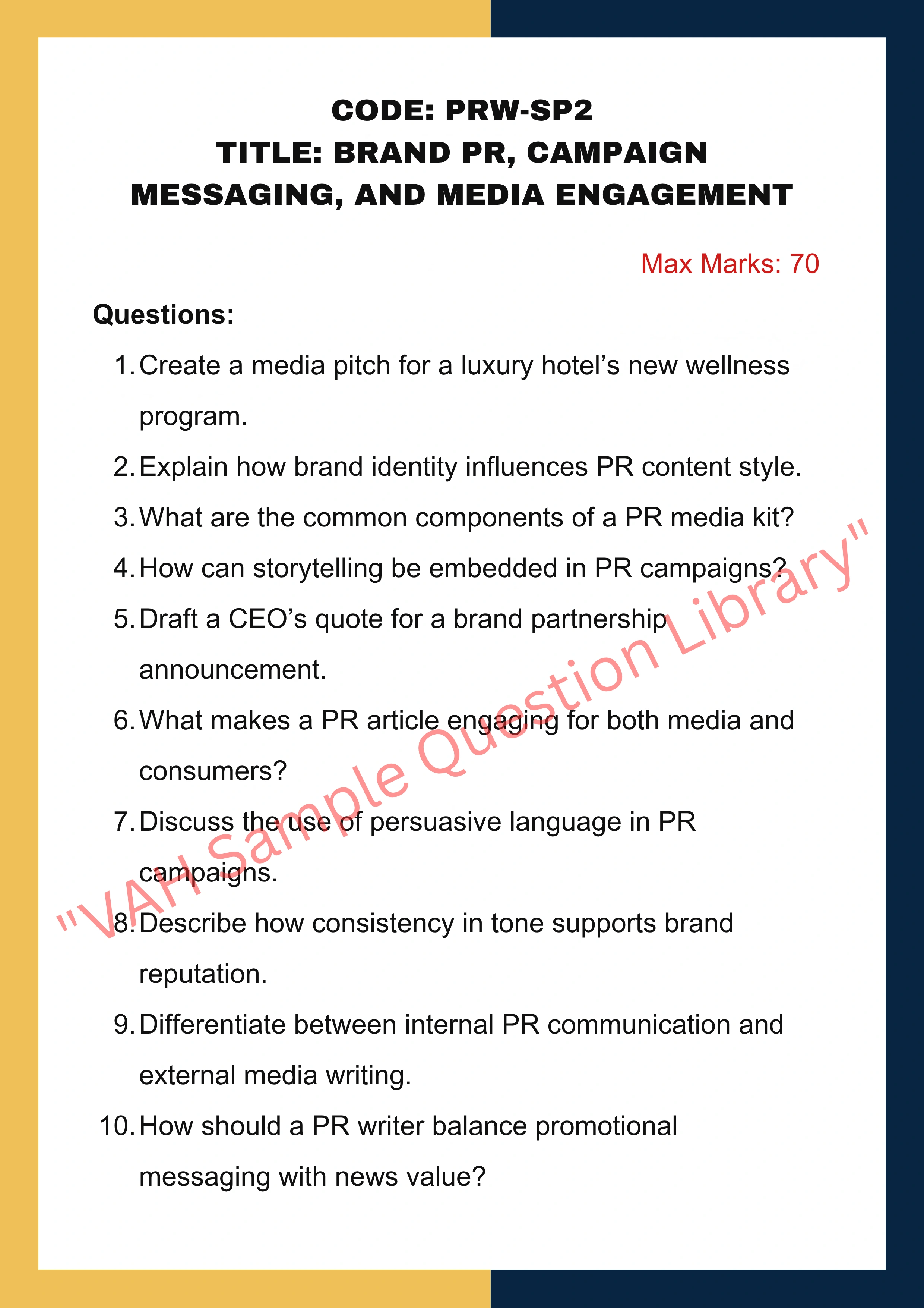 PR write-up Services