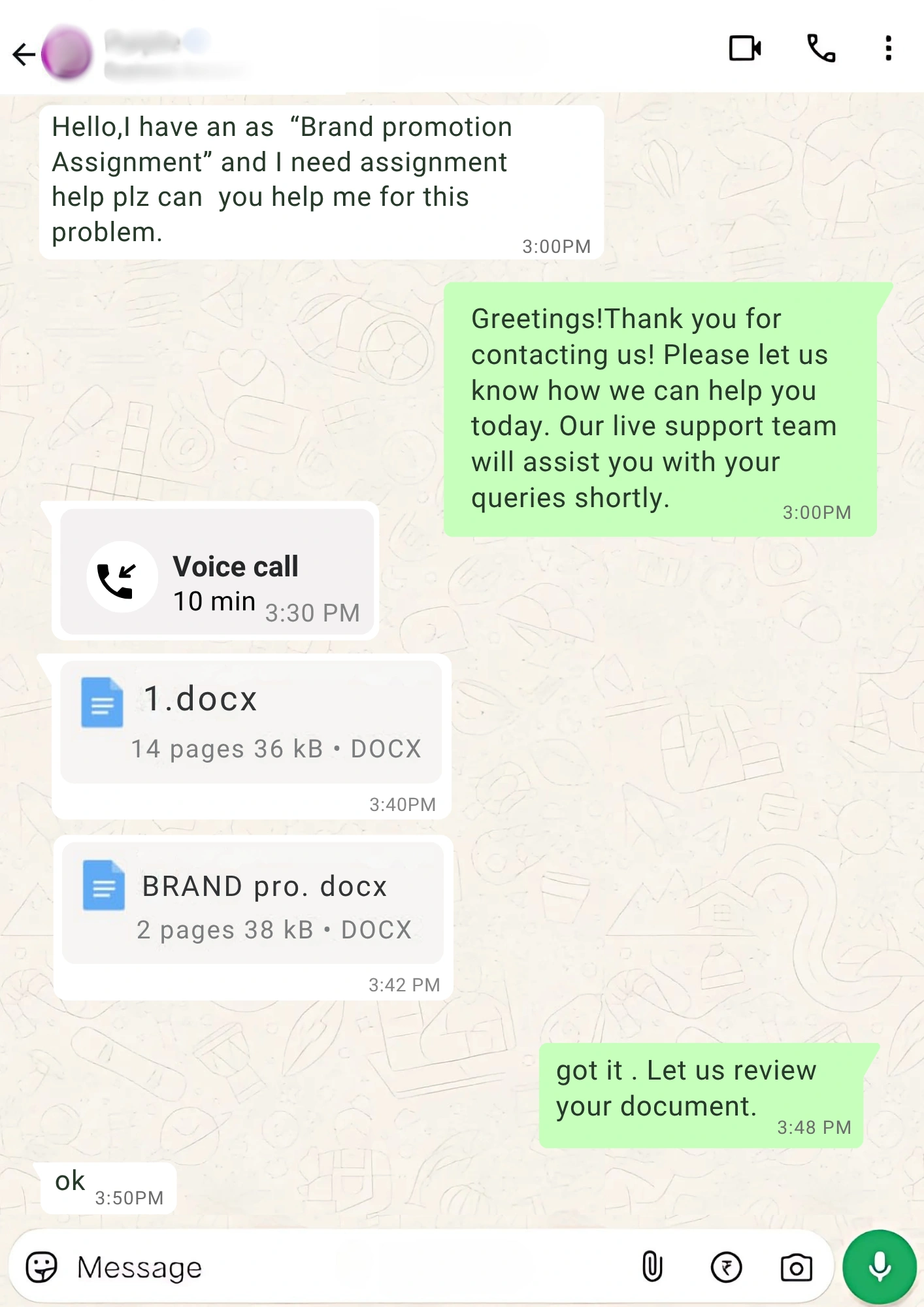 Brand promotion Services