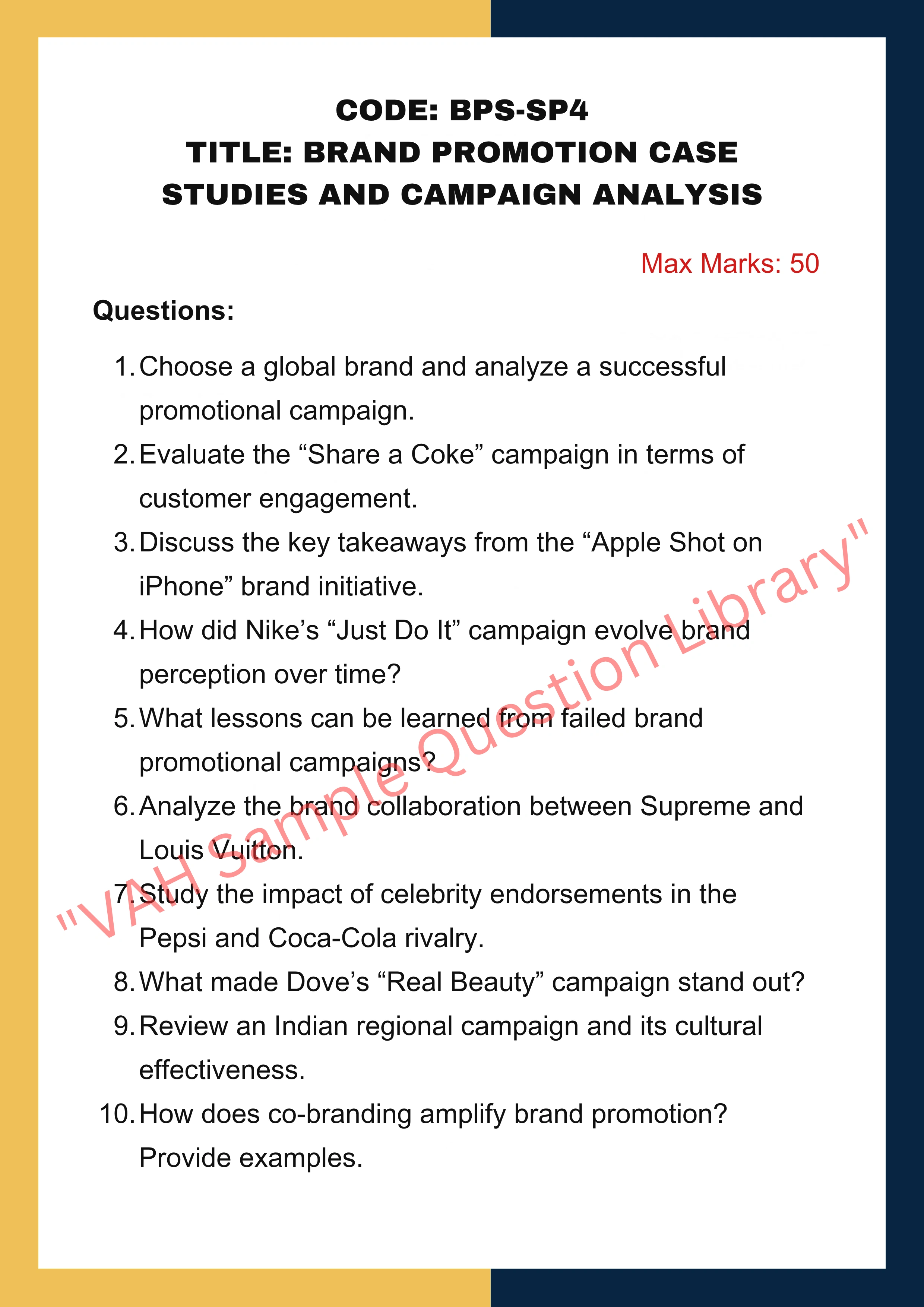 Brand promotion Services