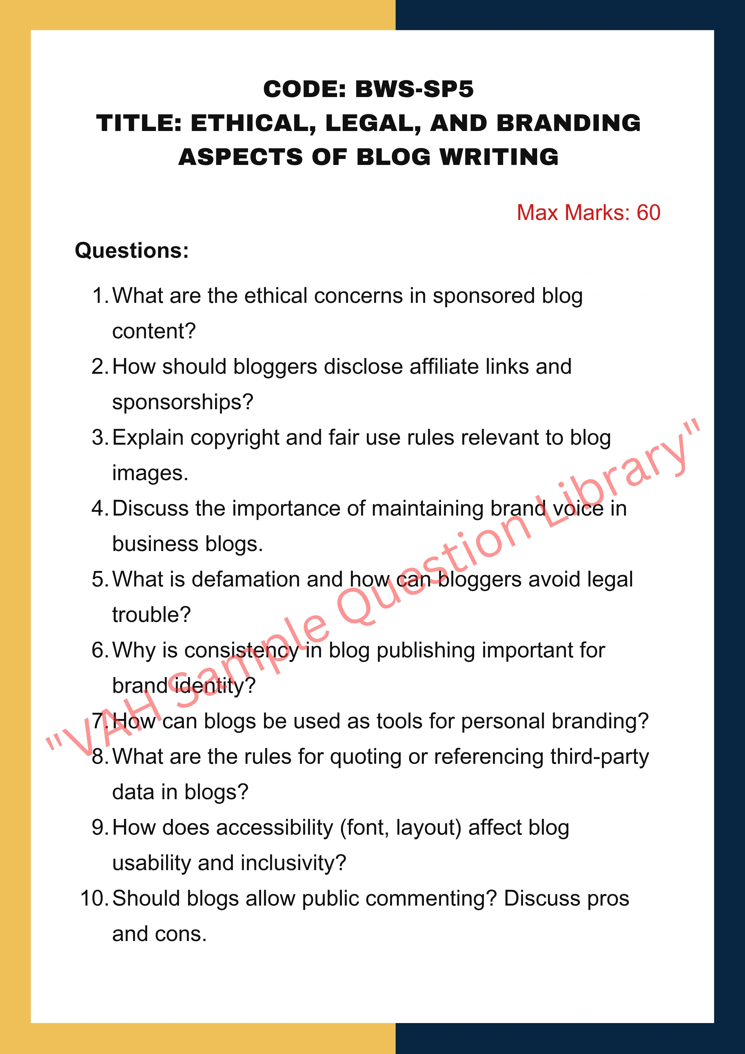 Blog writing Services