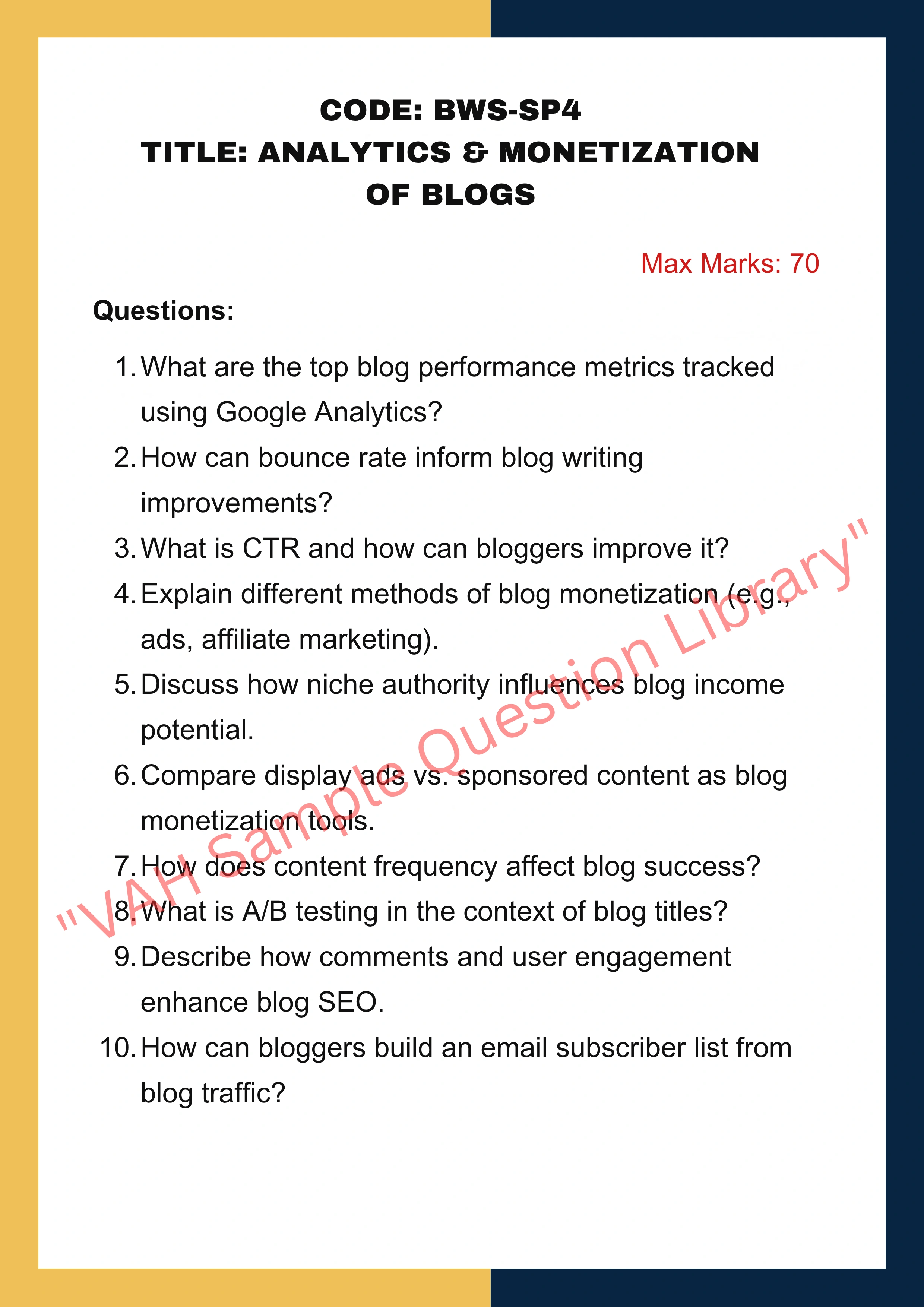 Blog writing Services