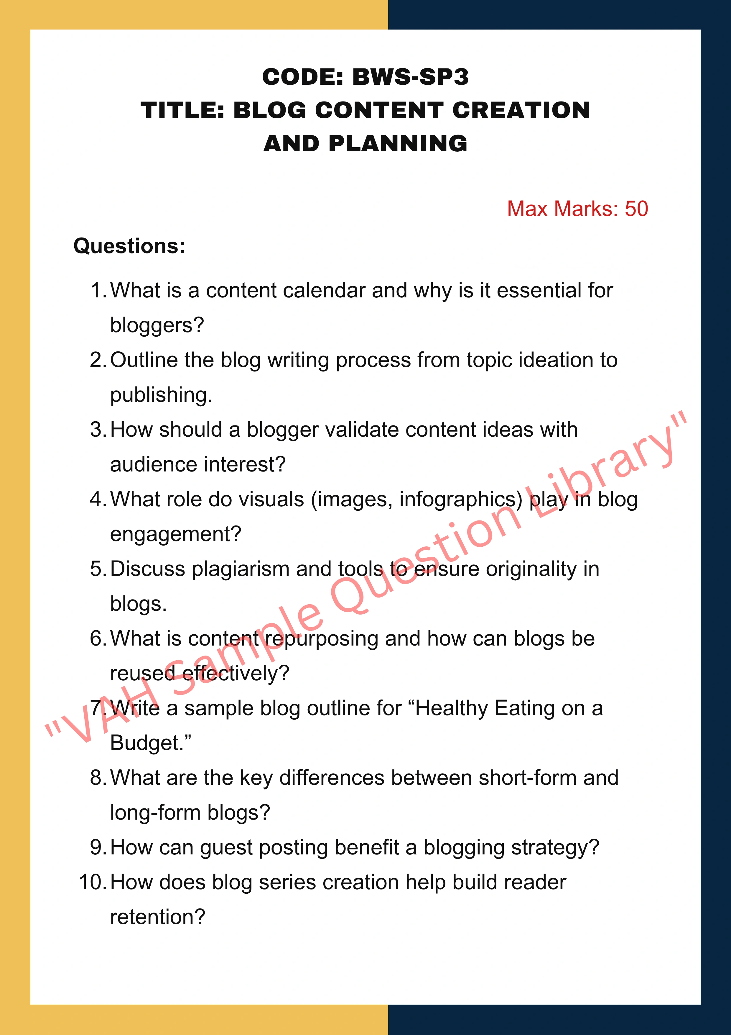 Blog writing Services
