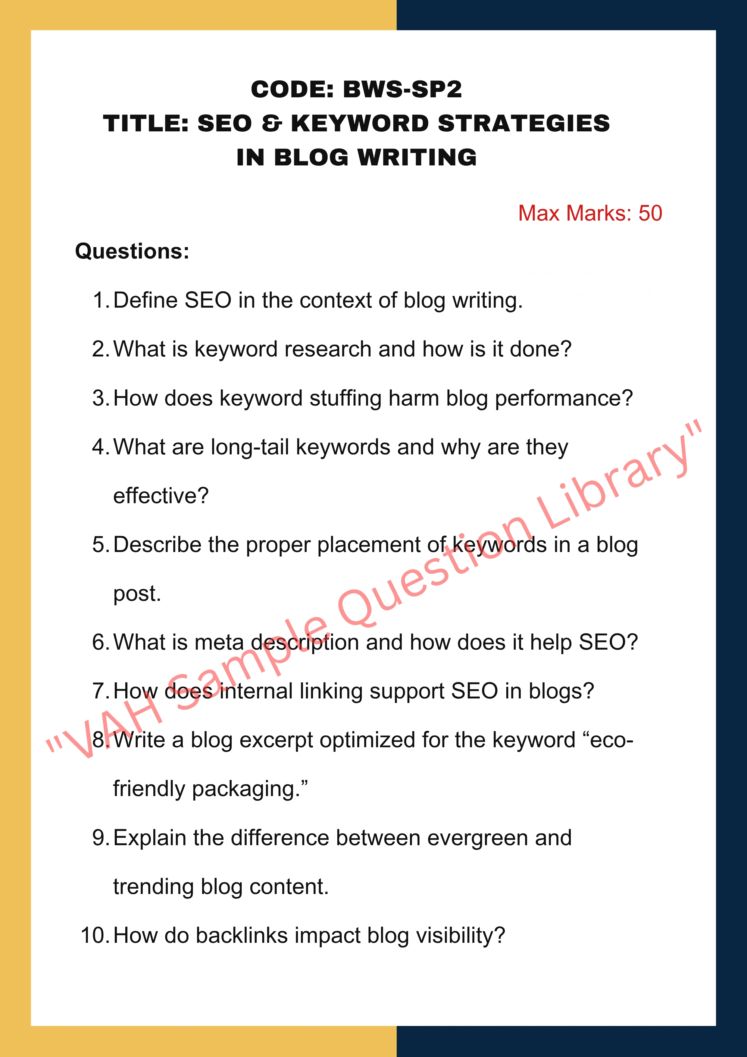 Blog writing Services