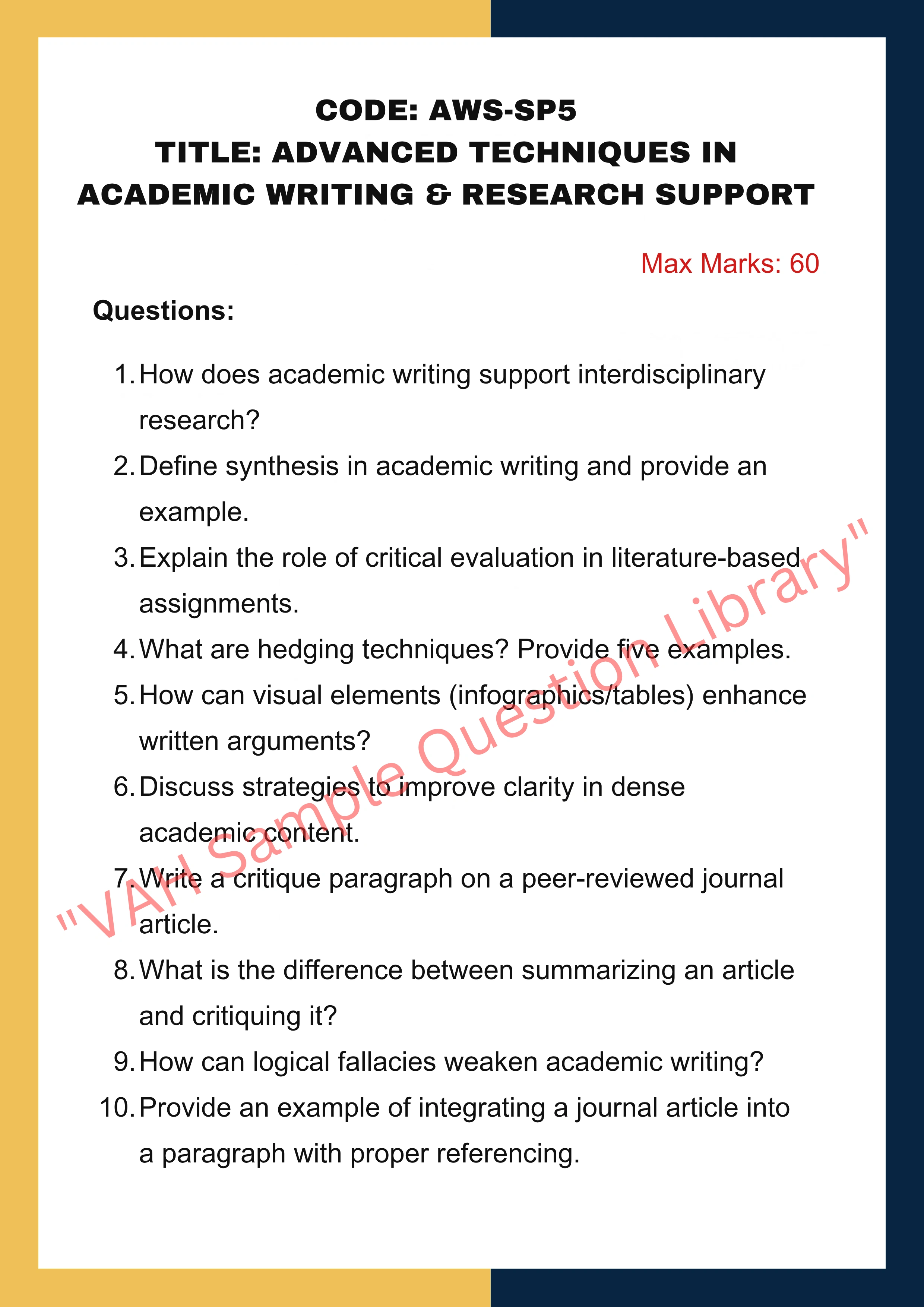 Academic writing Services