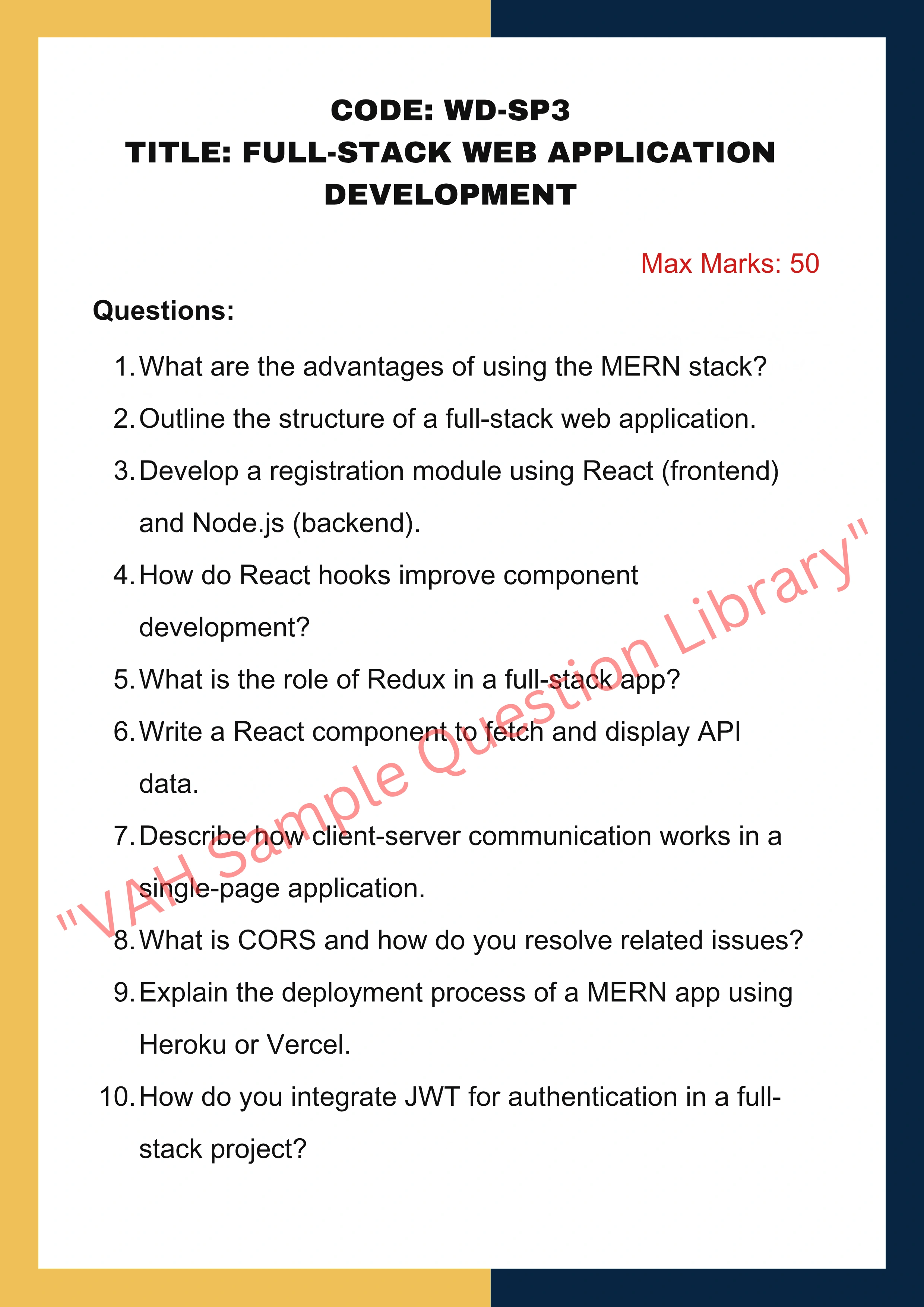 Web Development Assignment help