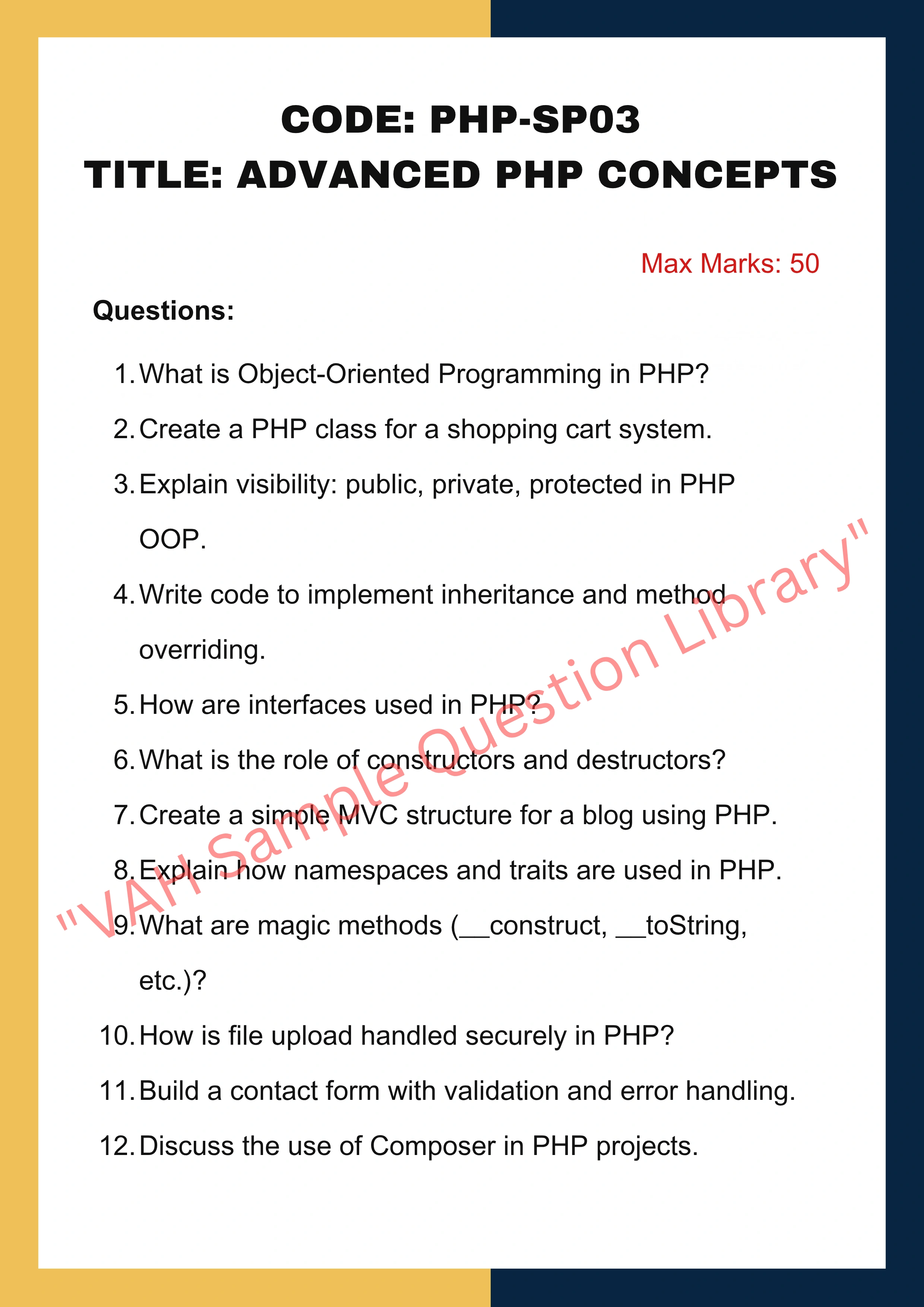Php Assignment Help