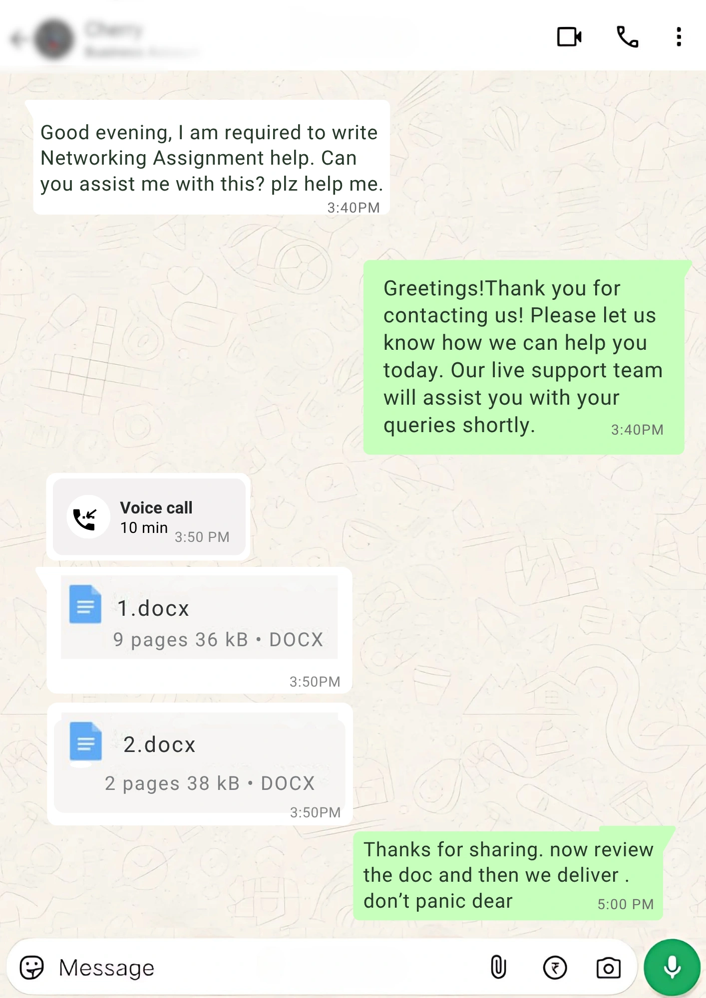 Networking Assignment help