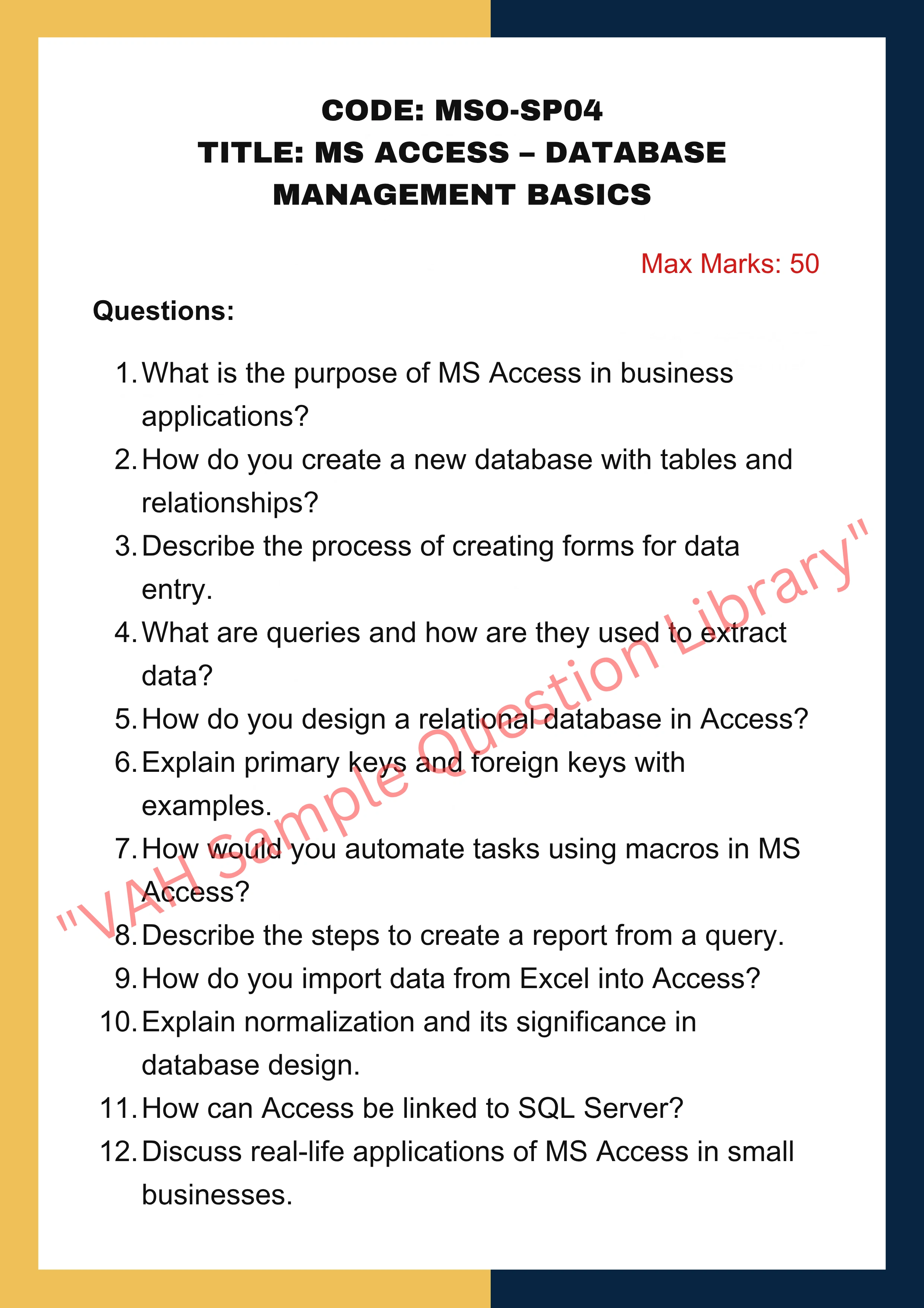 Ms Assignment help