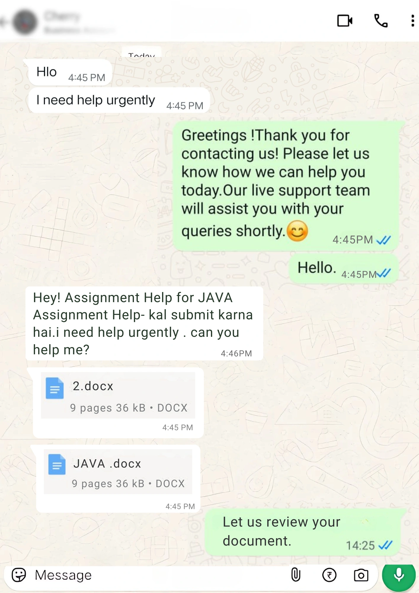 JAVA Assignment Help
