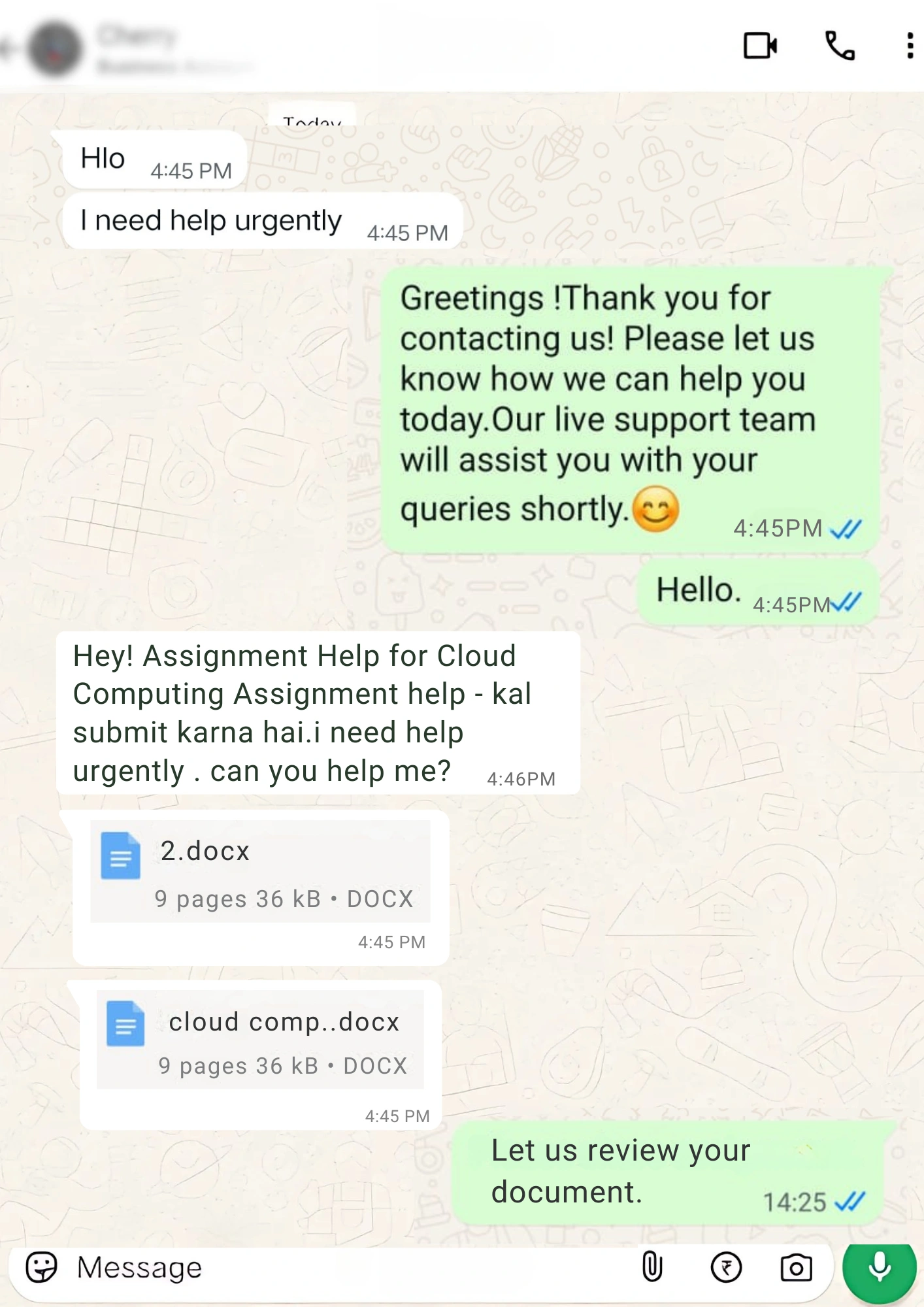 Cloud Computing Assignment help