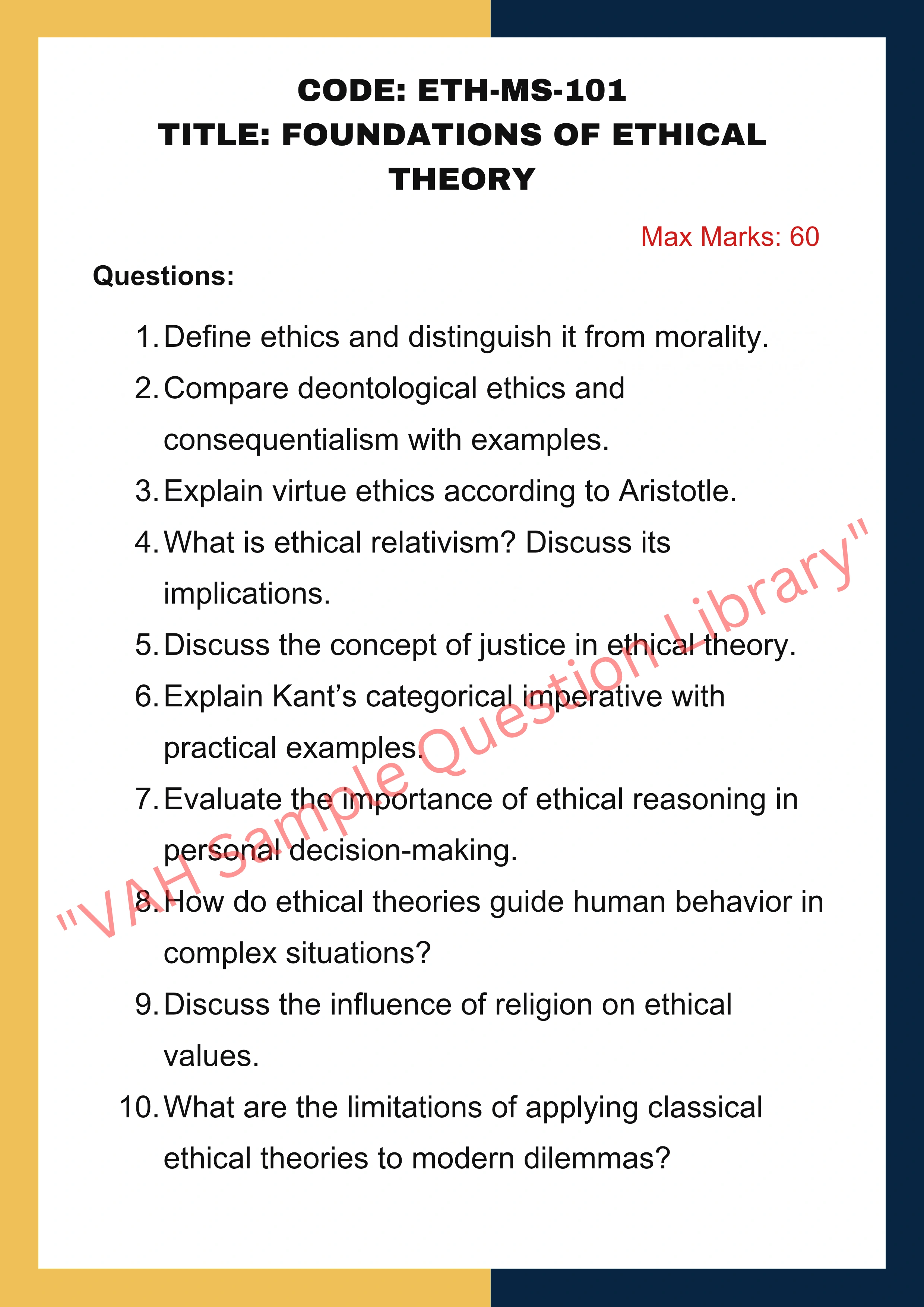 Ethics
