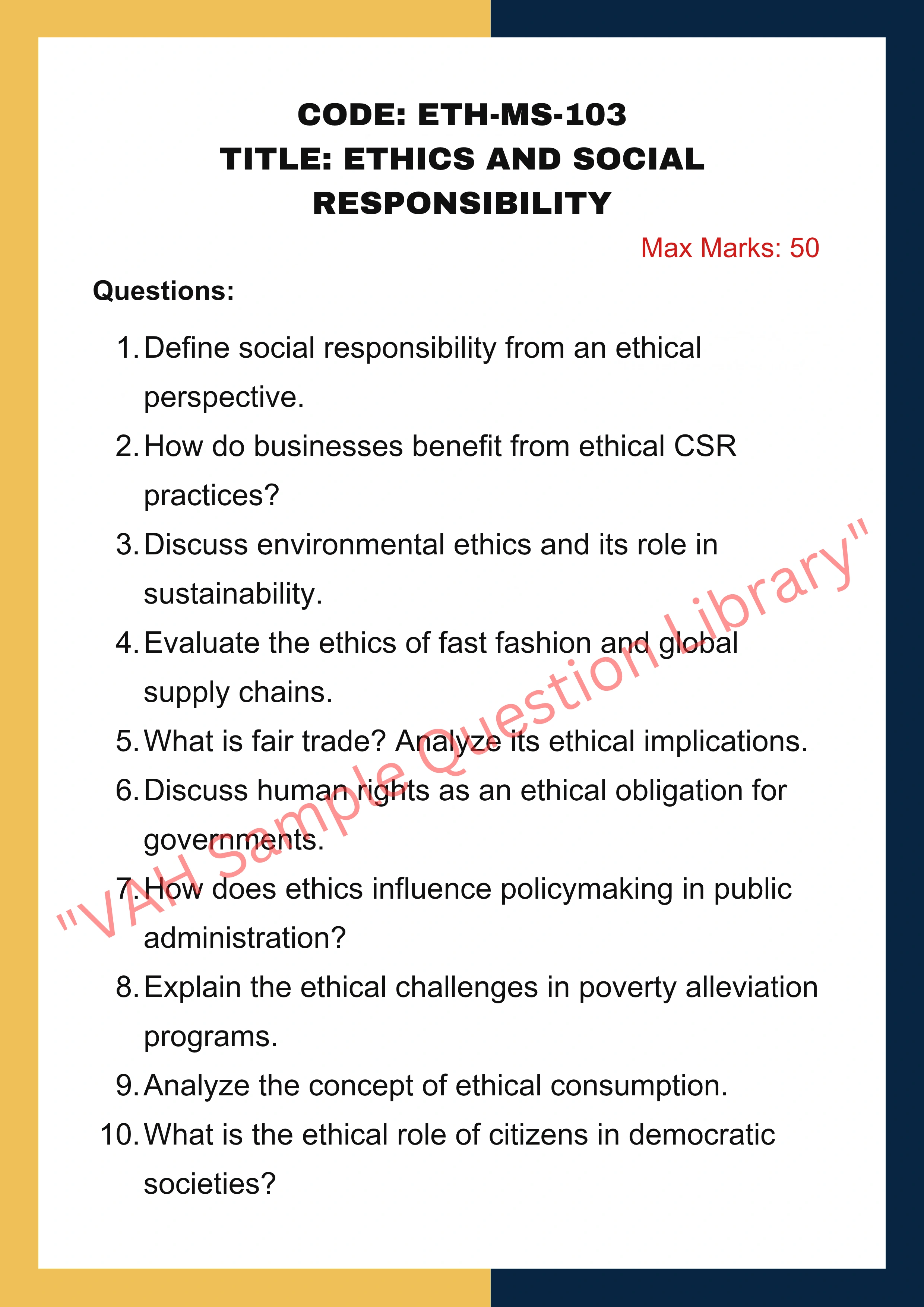 Ethics