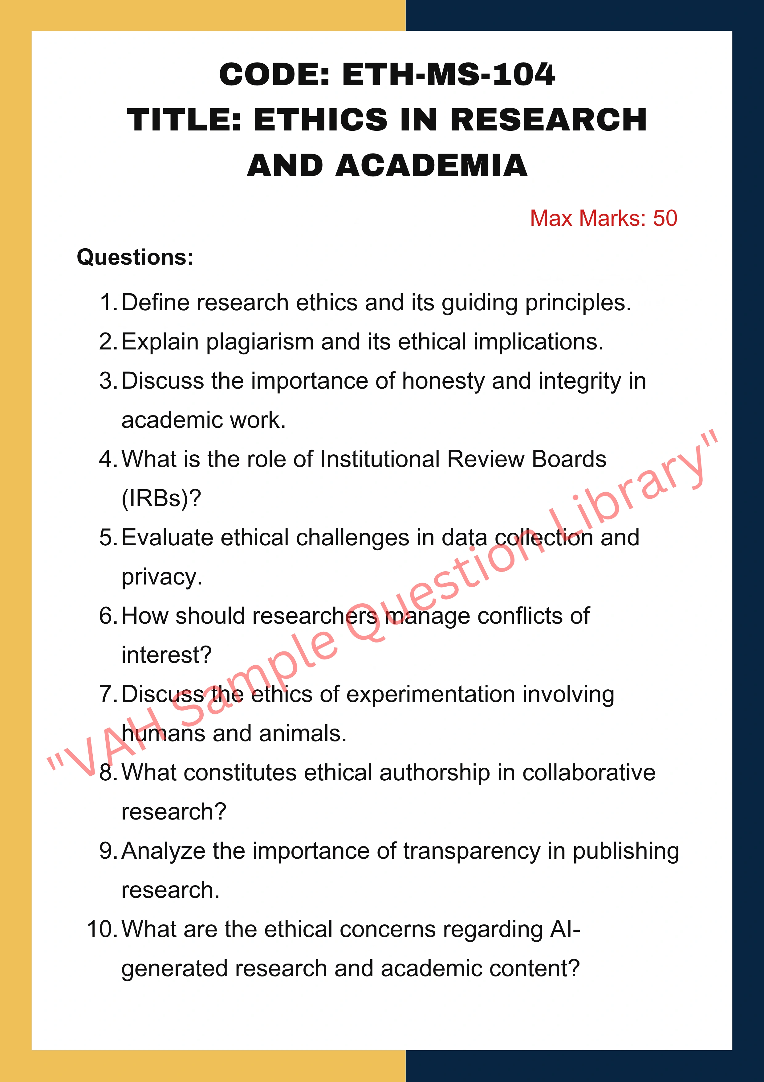 Ethics