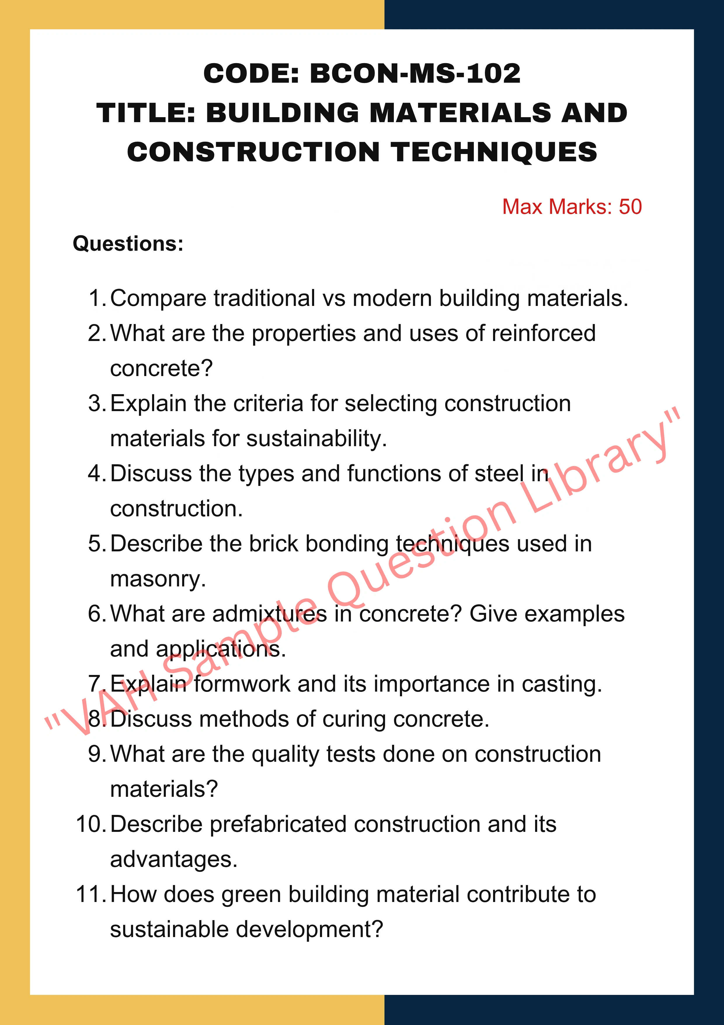 Building & Construction