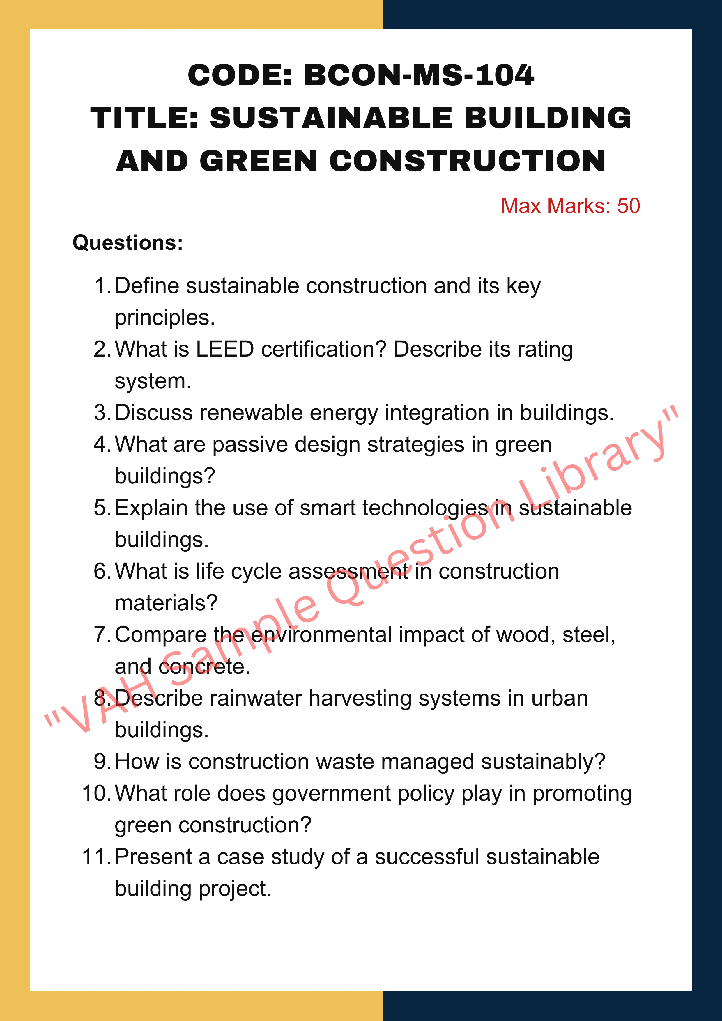 Building & Construction