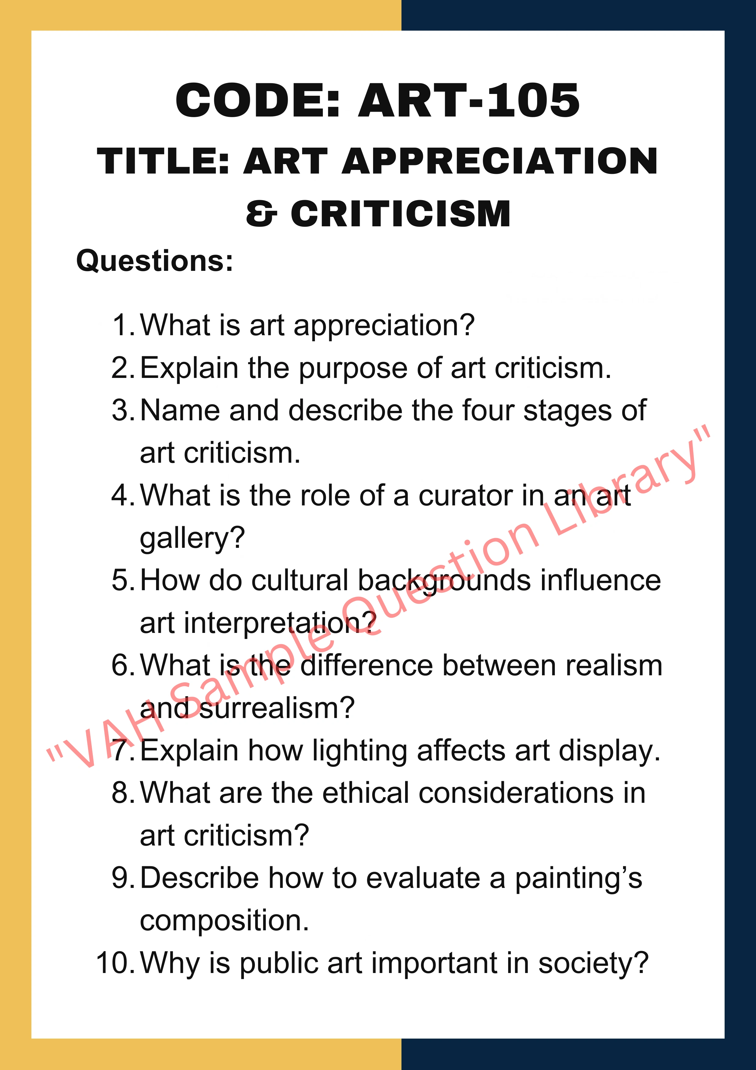 Arts