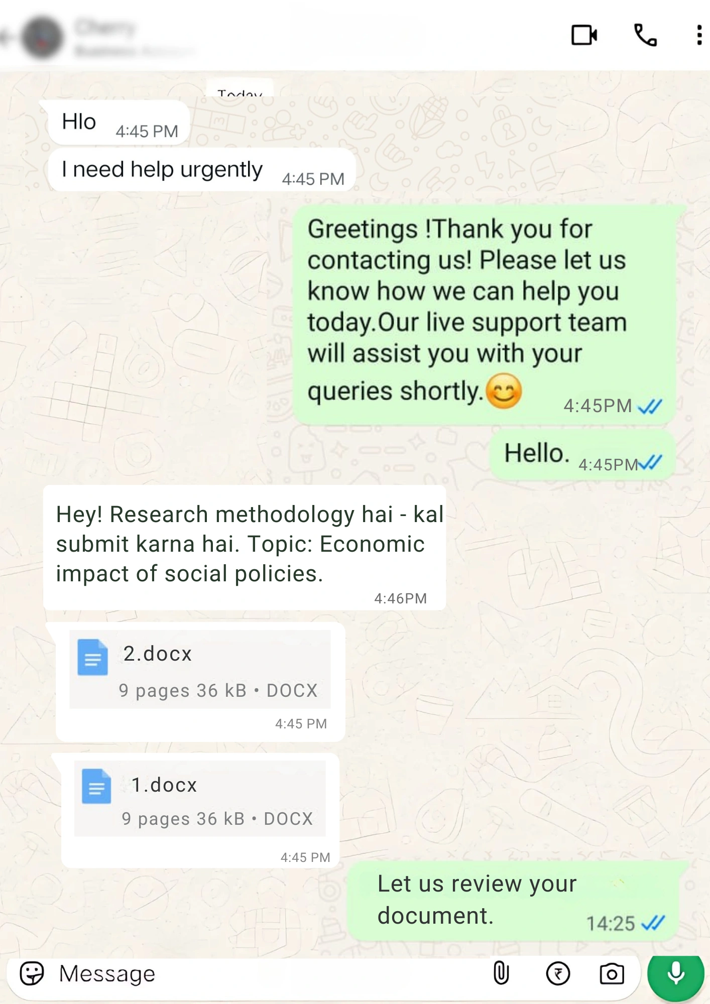 Research methodology