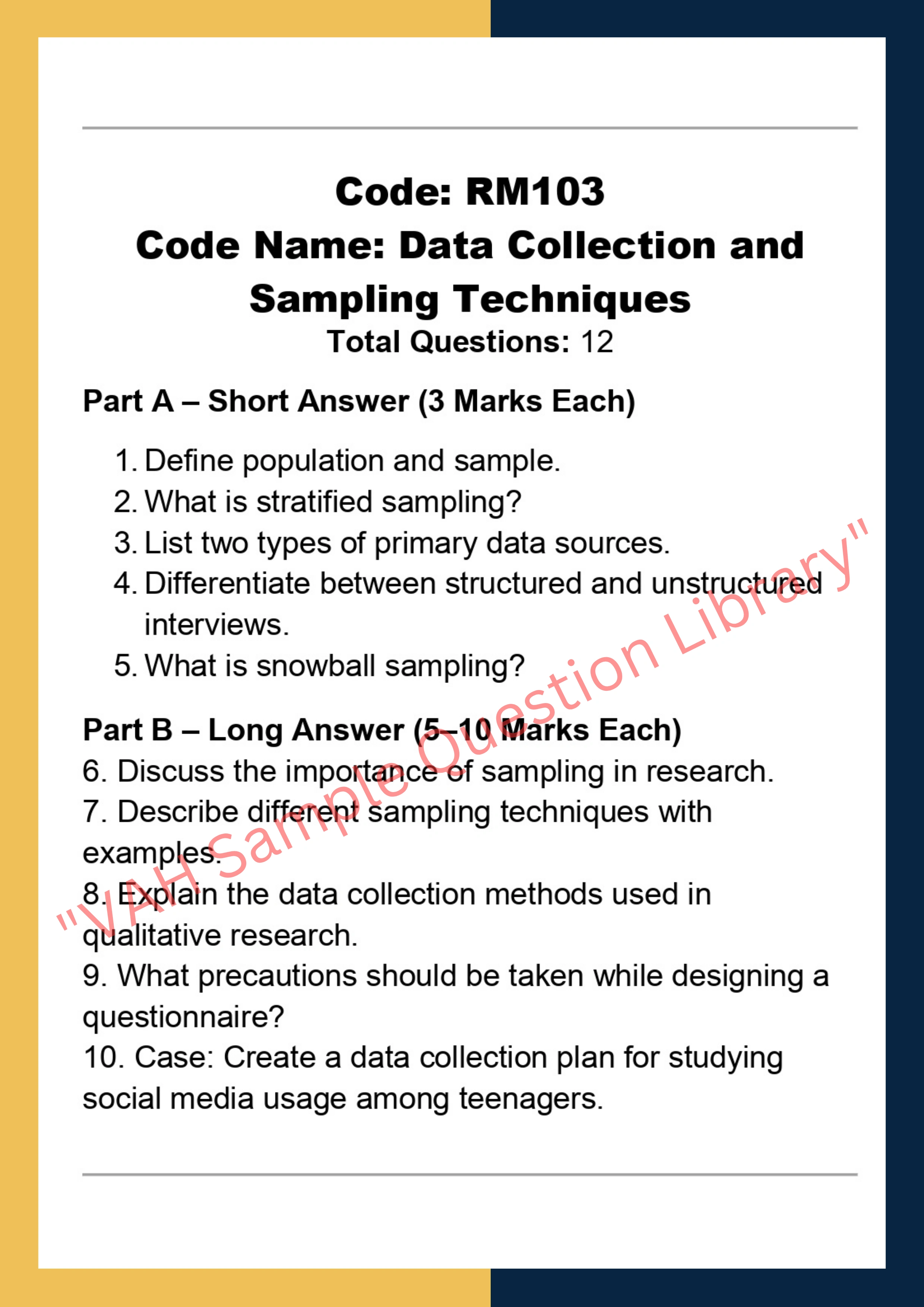 Research methodology