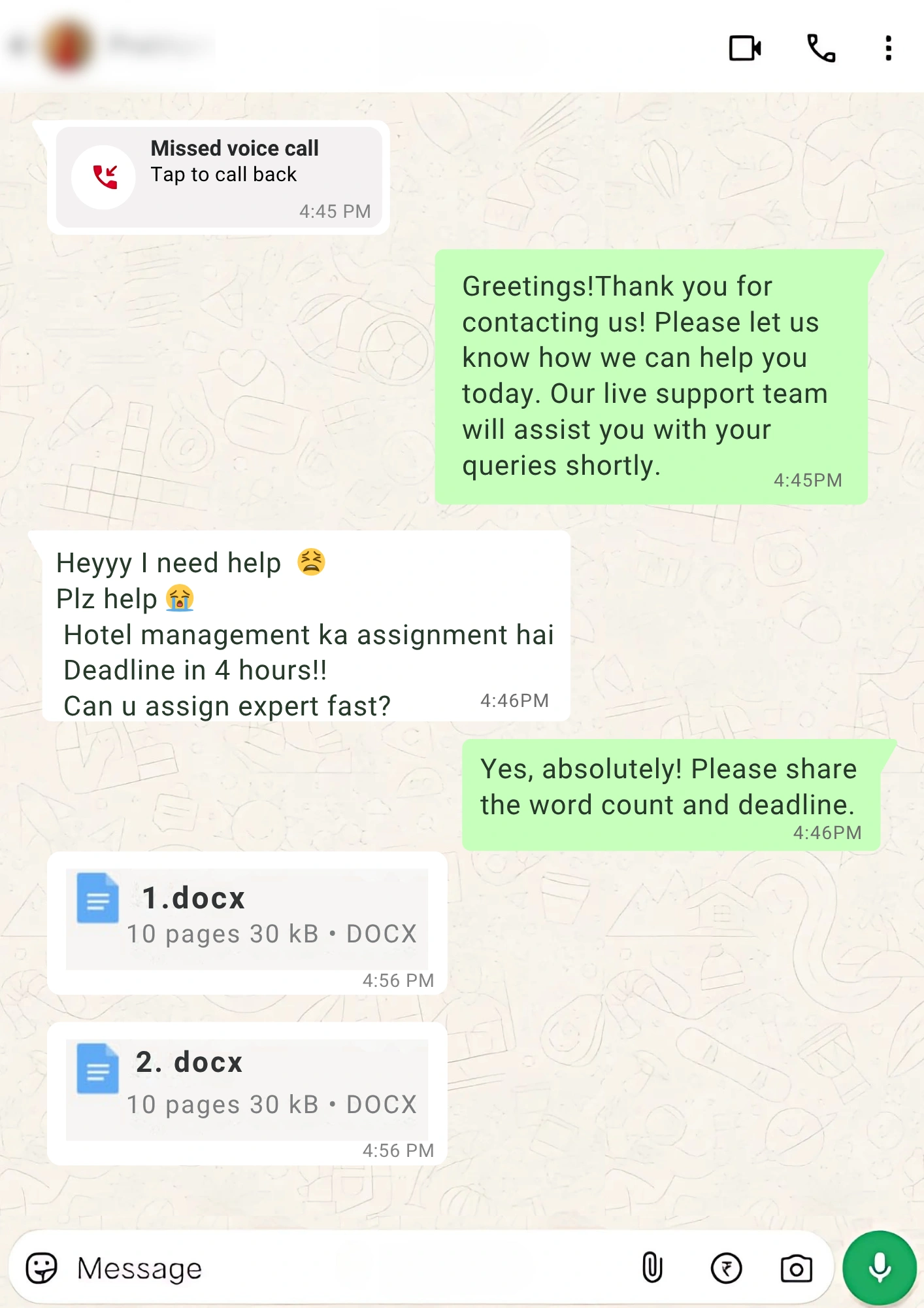 Hotel Management Assignment
