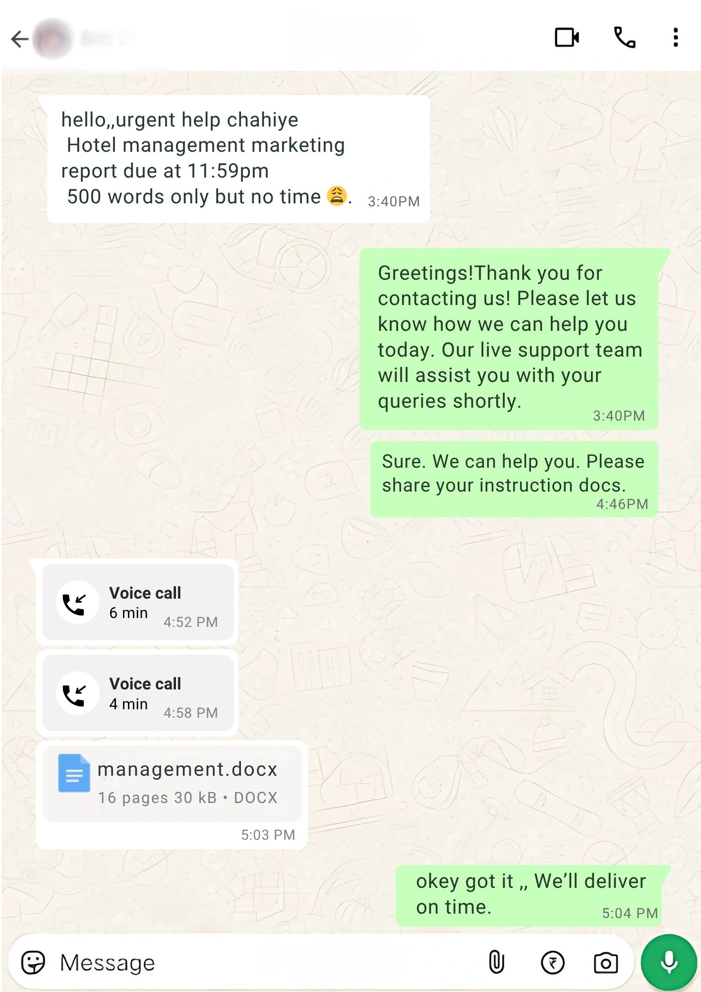 Hotel Management Assignment