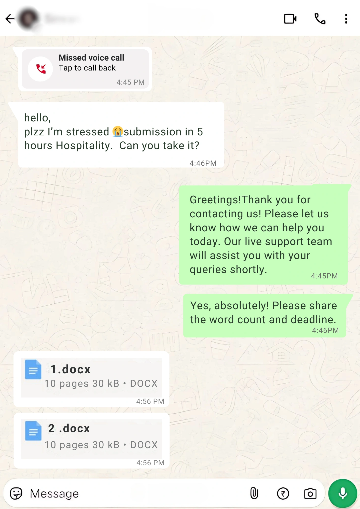 Hospitality