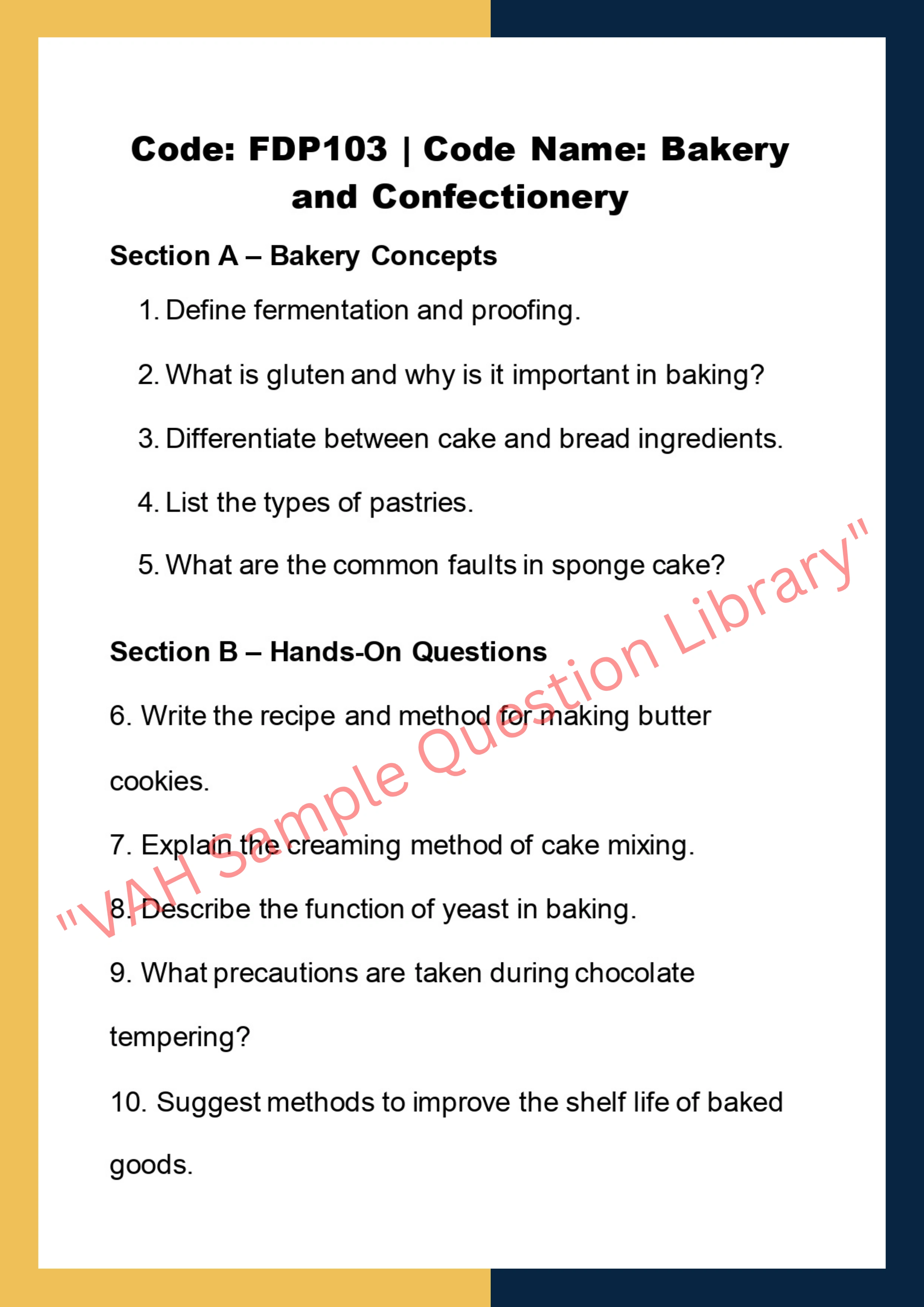 Food and drink production